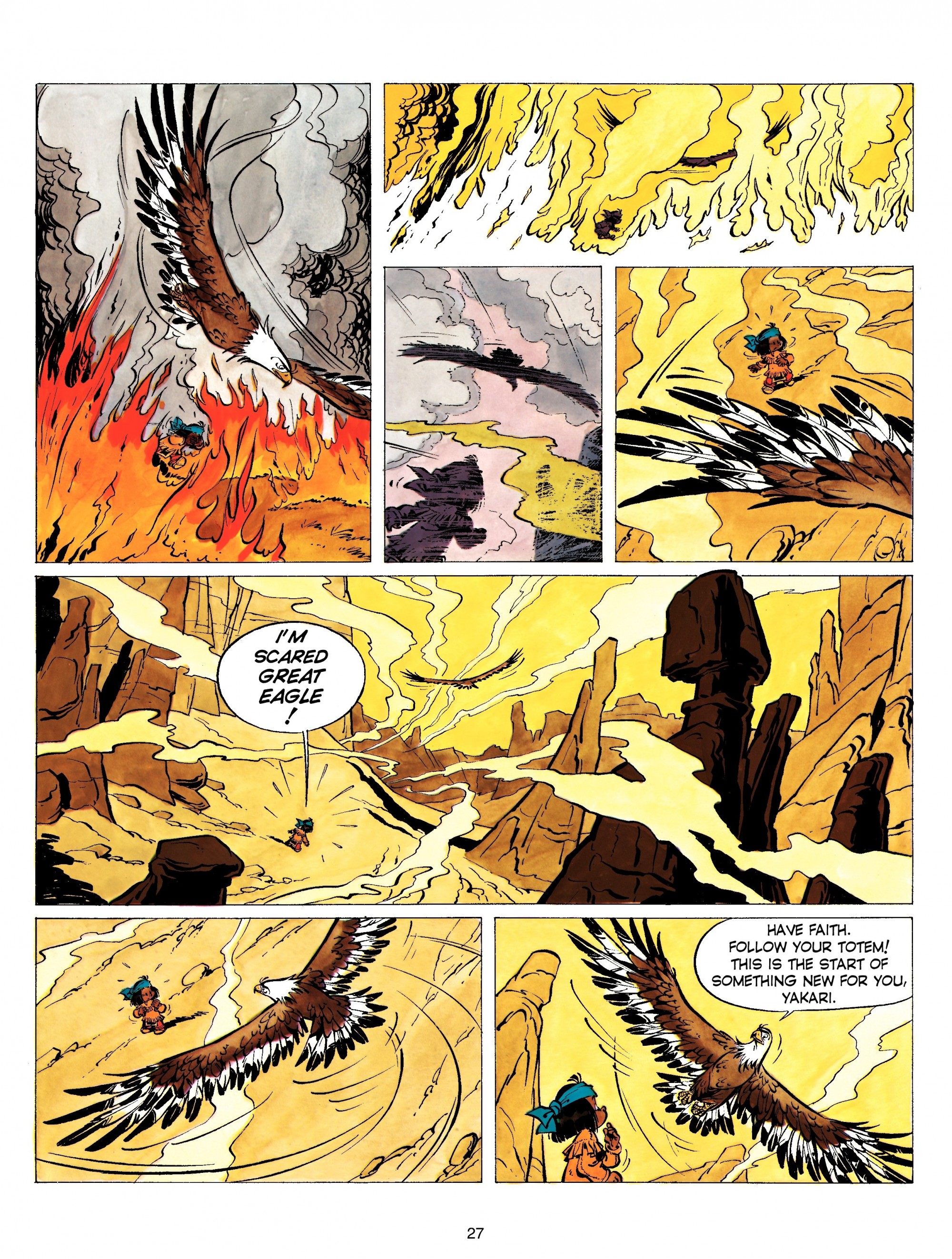 Read online Yakari comic -  Issue #1 - 27