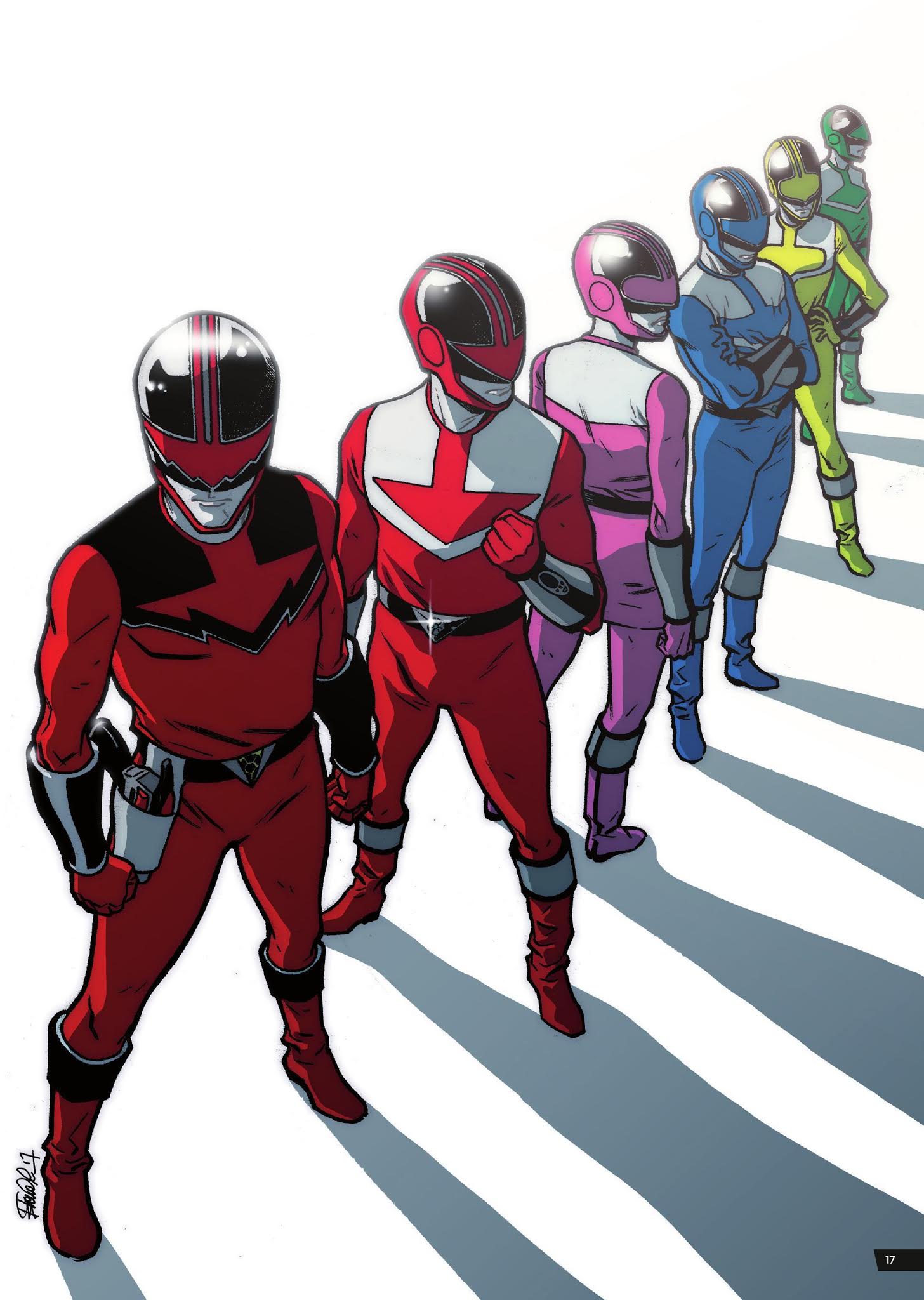 Read online Saban's Power Rangers Artist Tribute comic -  Issue # TPB - 16