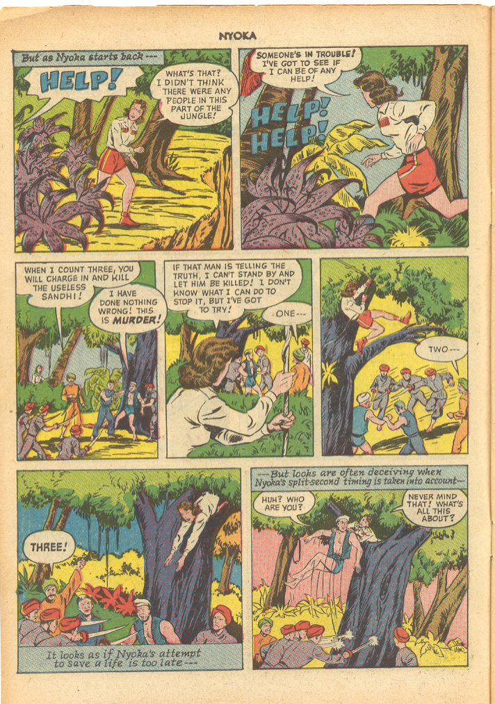 Read online Nyoka the Jungle Girl (1945) comic -  Issue #50 - 6