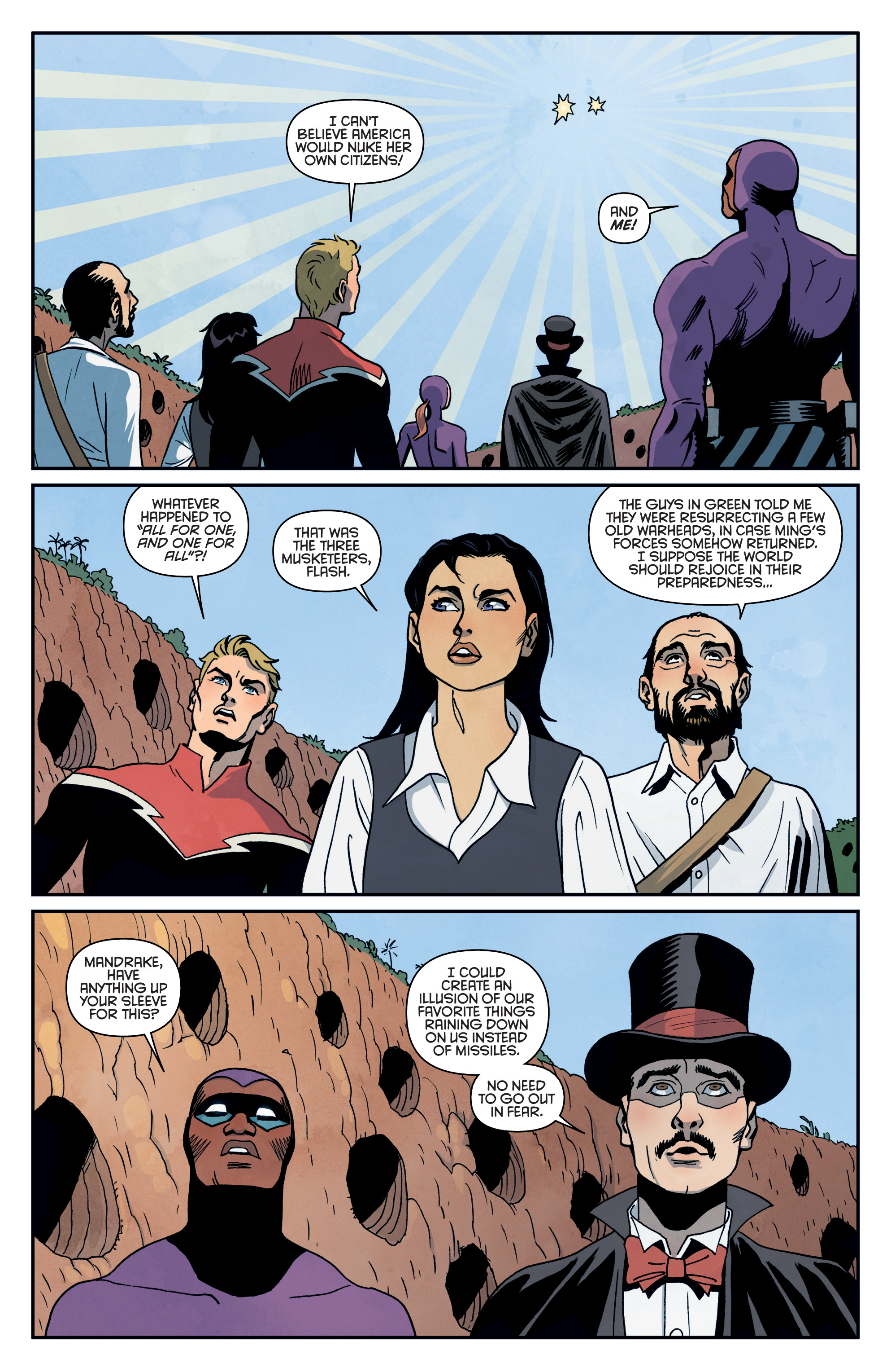 Read online Flash Gordon: Kings Cross comic -  Issue #3 - 5