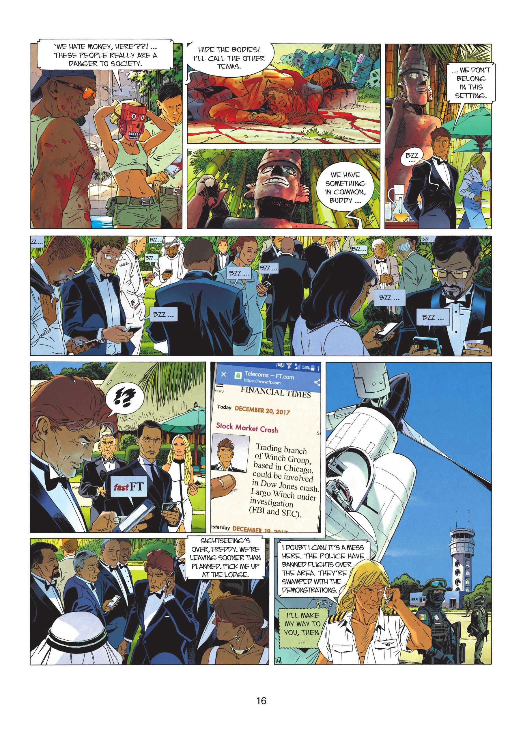 Read online Largo Winch comic -  Issue # TPB 17 - 18
