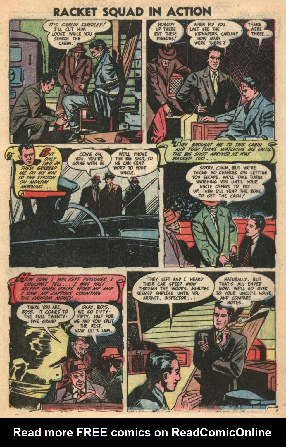 Read online Racket Squad in Action comic -  Issue #6 - 9