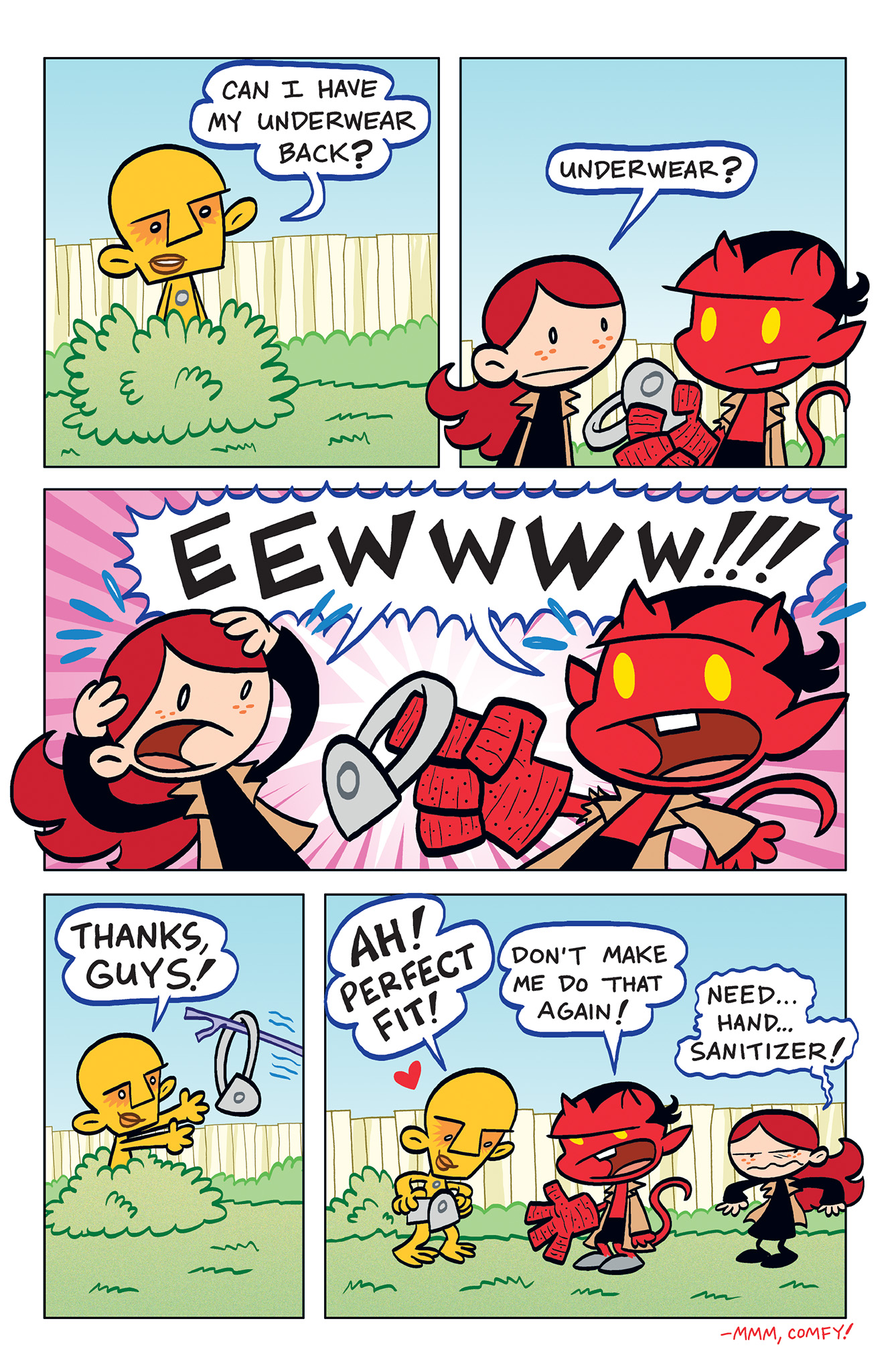 Read online Itty Bitty Hellboy comic -  Issue #1 - 7