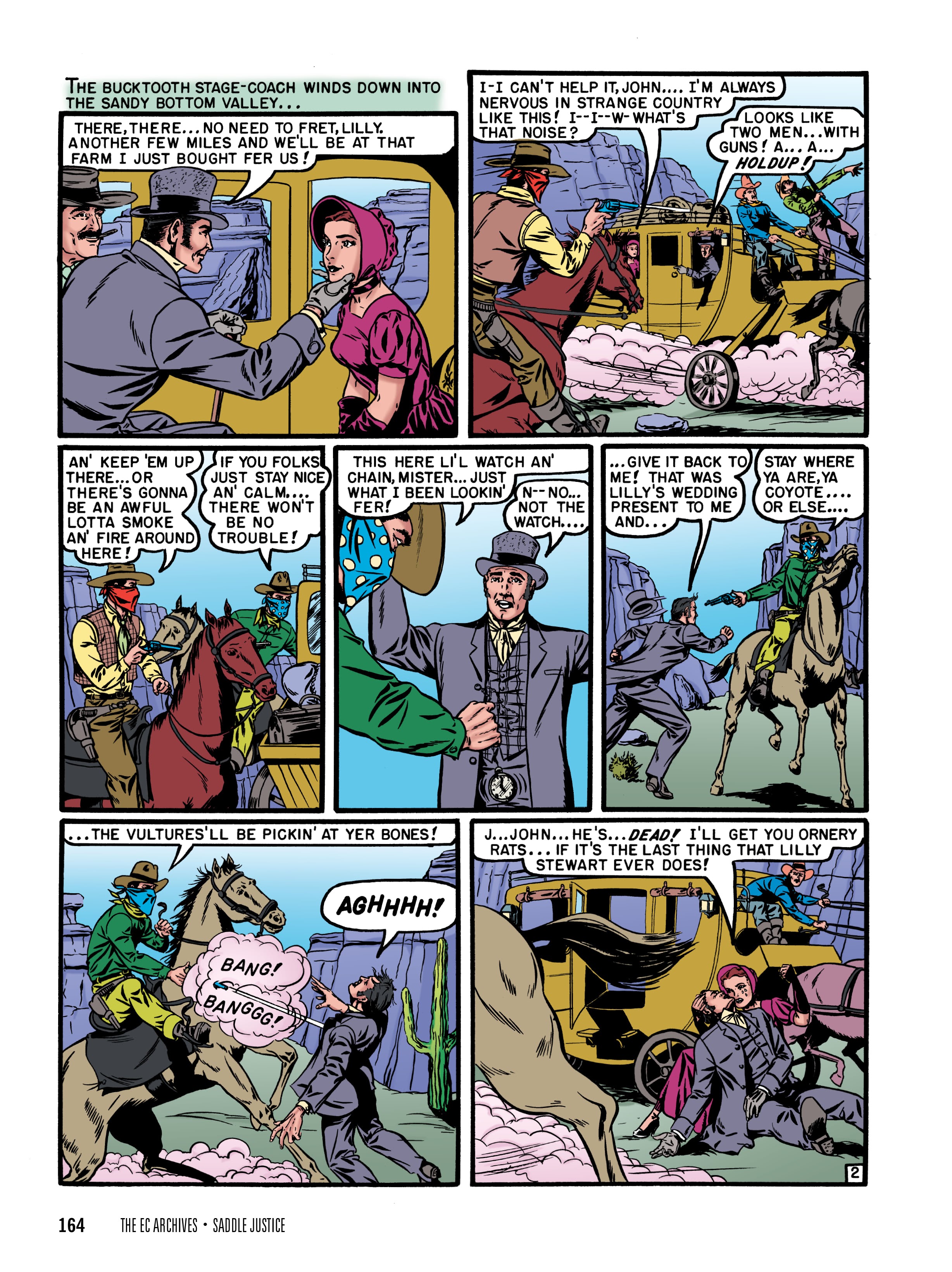 Read online The EC Archives: Saddle Justice comic -  Issue # TPB (Part 2) - 66