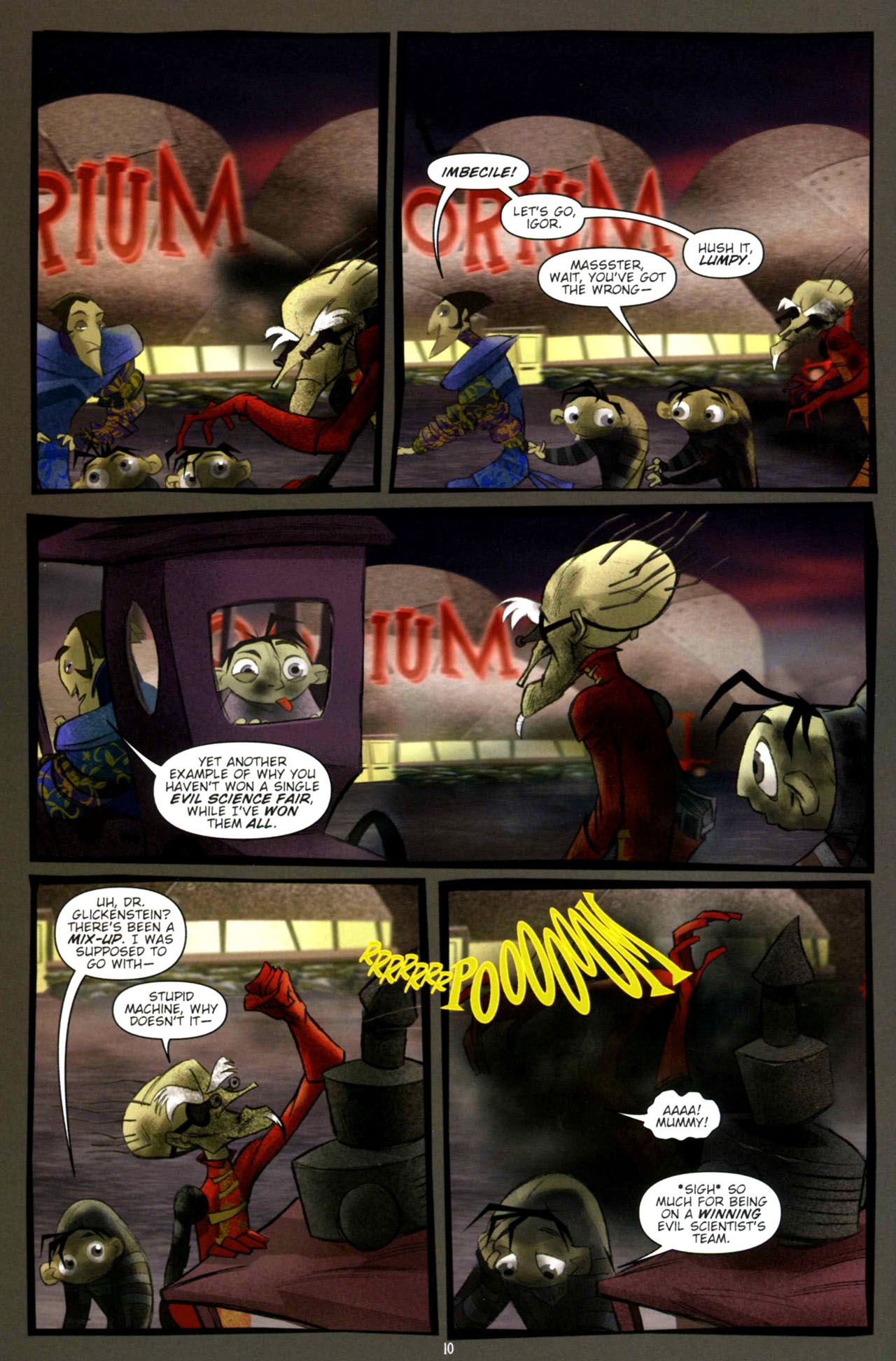Read online Igor Movie Prequel comic -  Issue #1 - 12