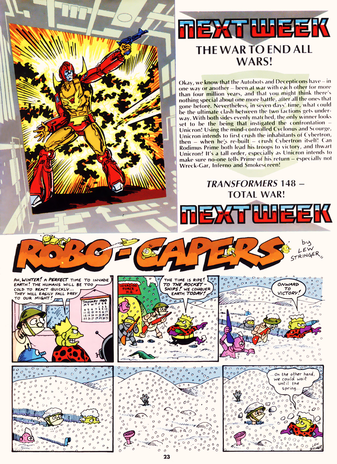 Read online The Transformers (UK) comic -  Issue #147 - 16