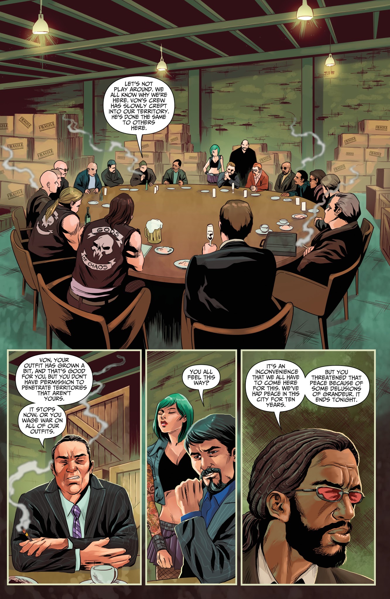 Read online Van Helsing vs. Robyn Hood comic -  Issue #3 - 11