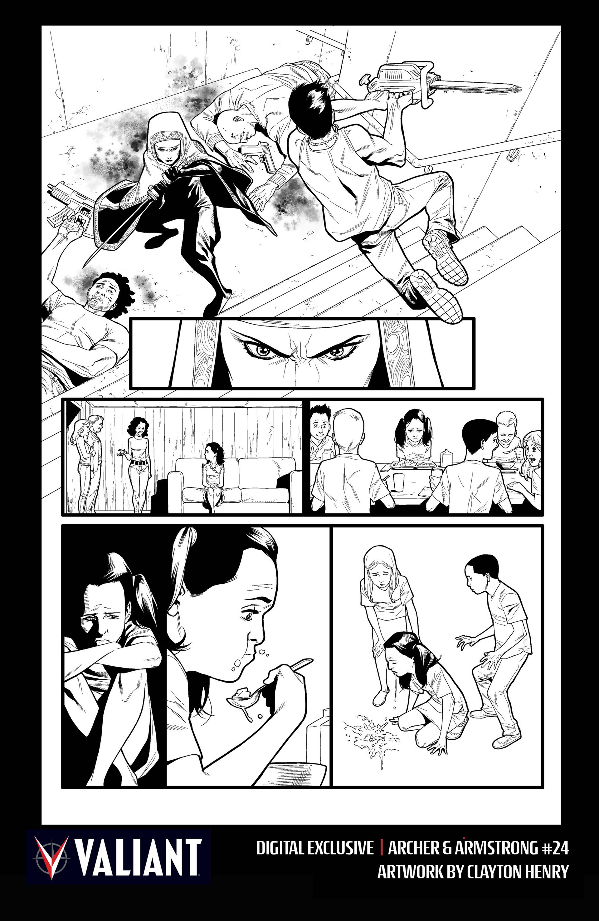 Read online Archer and Armstrong comic -  Issue #24 - 29