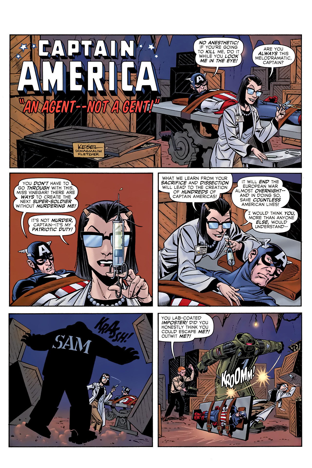 Read online Captain America: The 1940s Newspaper Strip comic -  Issue #2 - 25