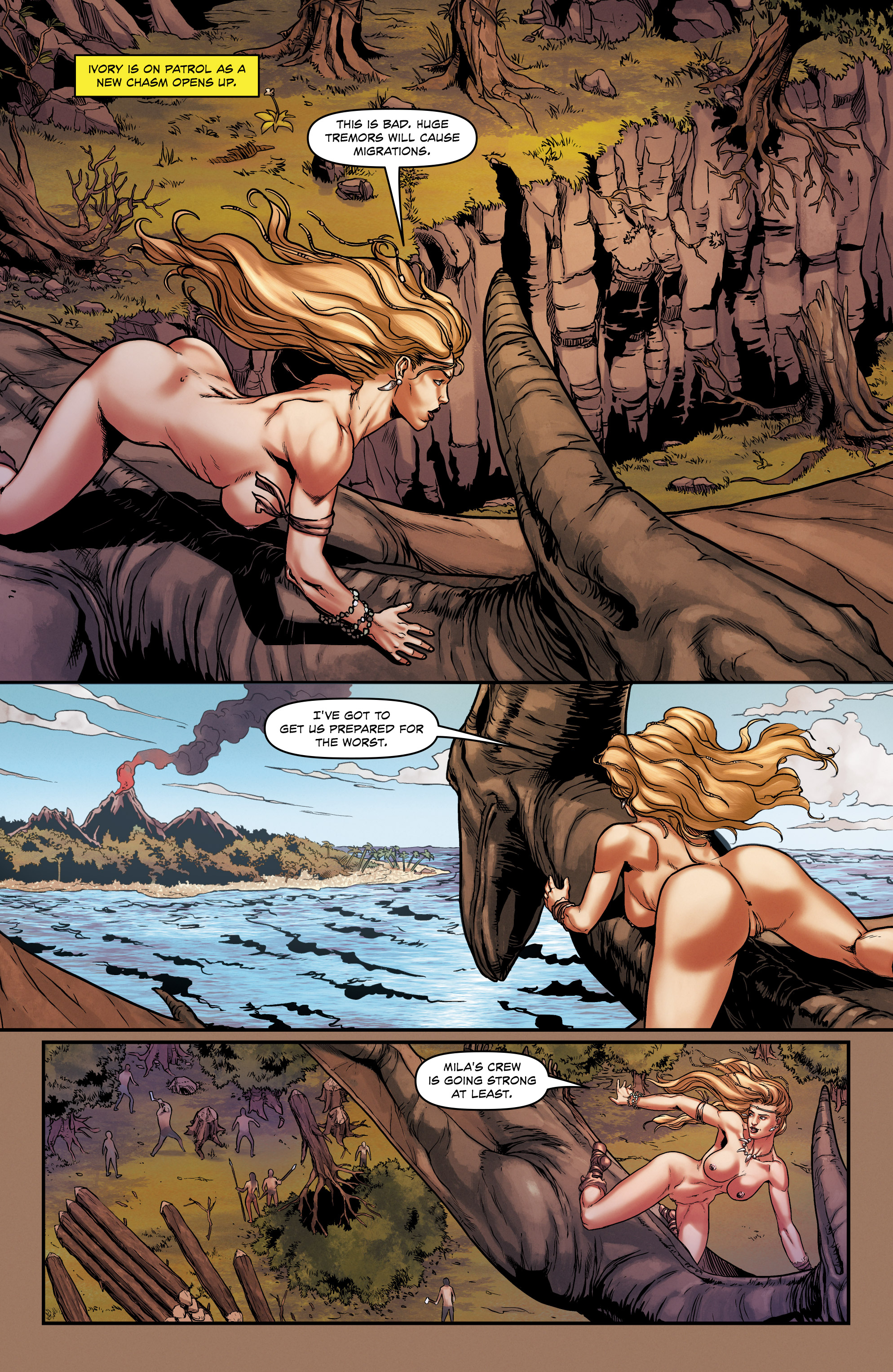 Read online Jungle Fantasy: Survivors comic -  Issue #1 - 41