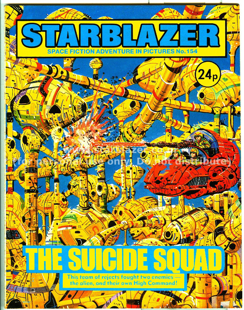 Read online Starblazer comic -  Issue #154 - 1