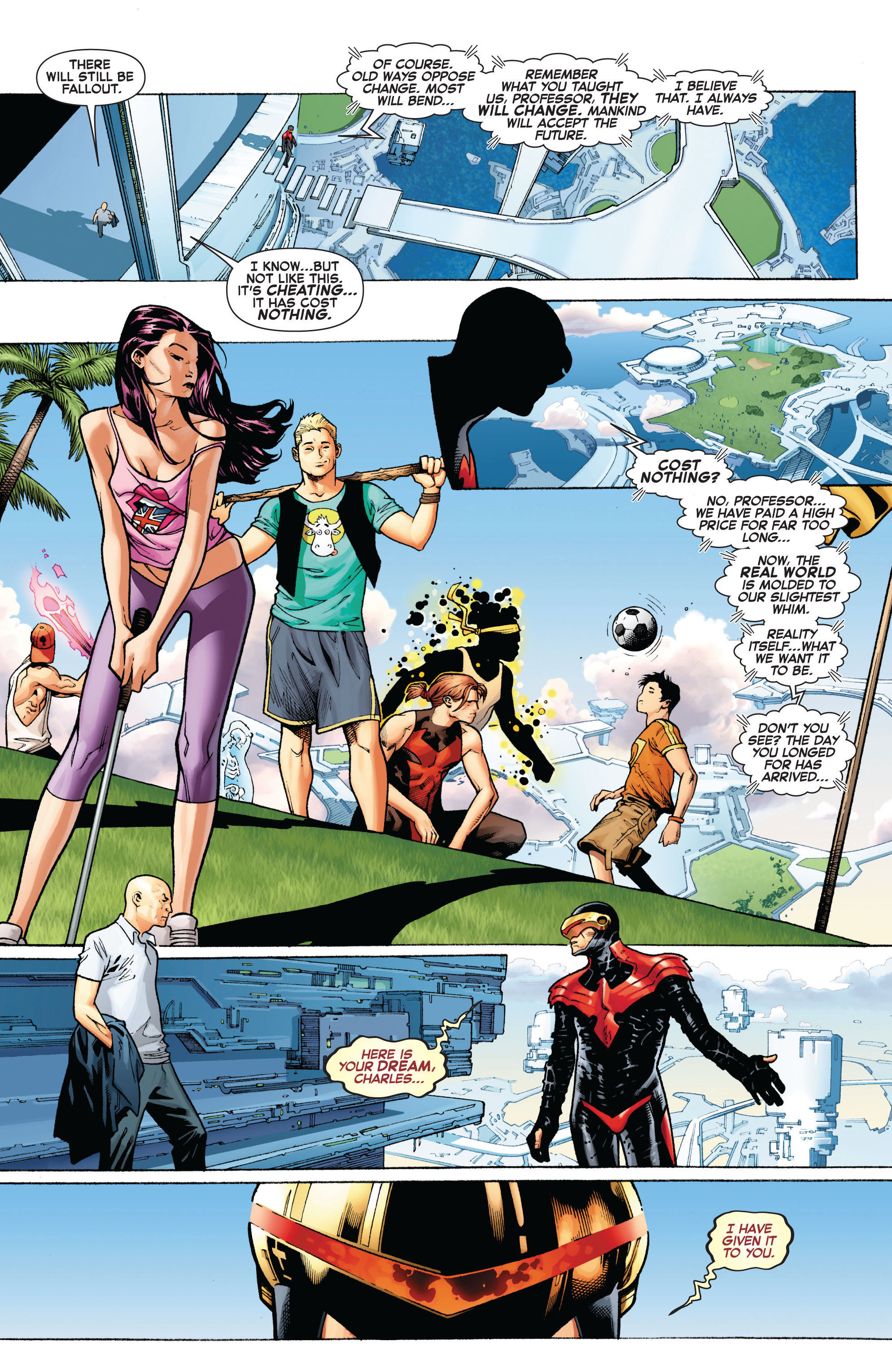 Read online Avengers Vs. X-Men comic -  Issue #6 - 10