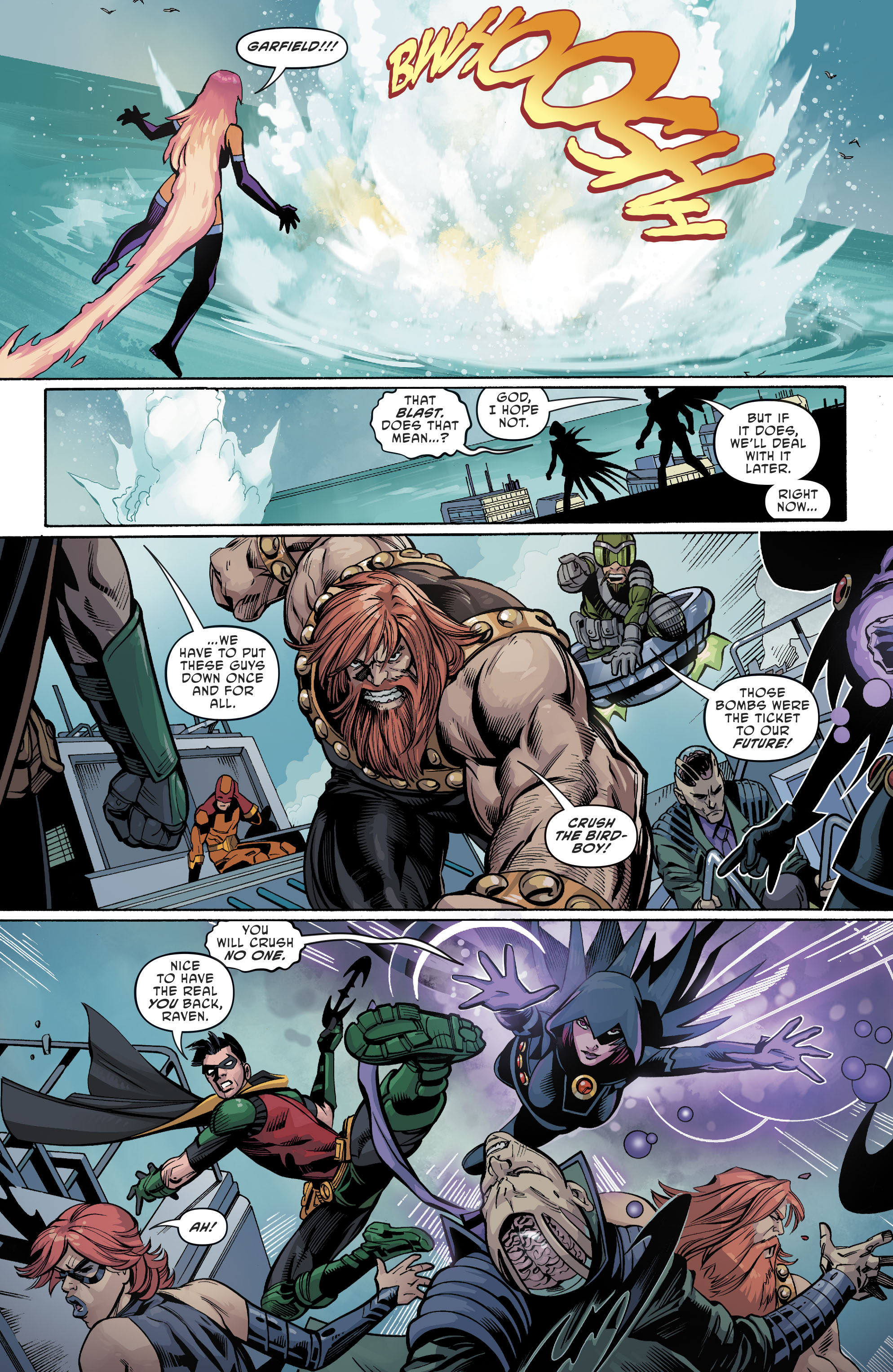 Read online Titans: Burning Rage comic -  Issue #3 - 9