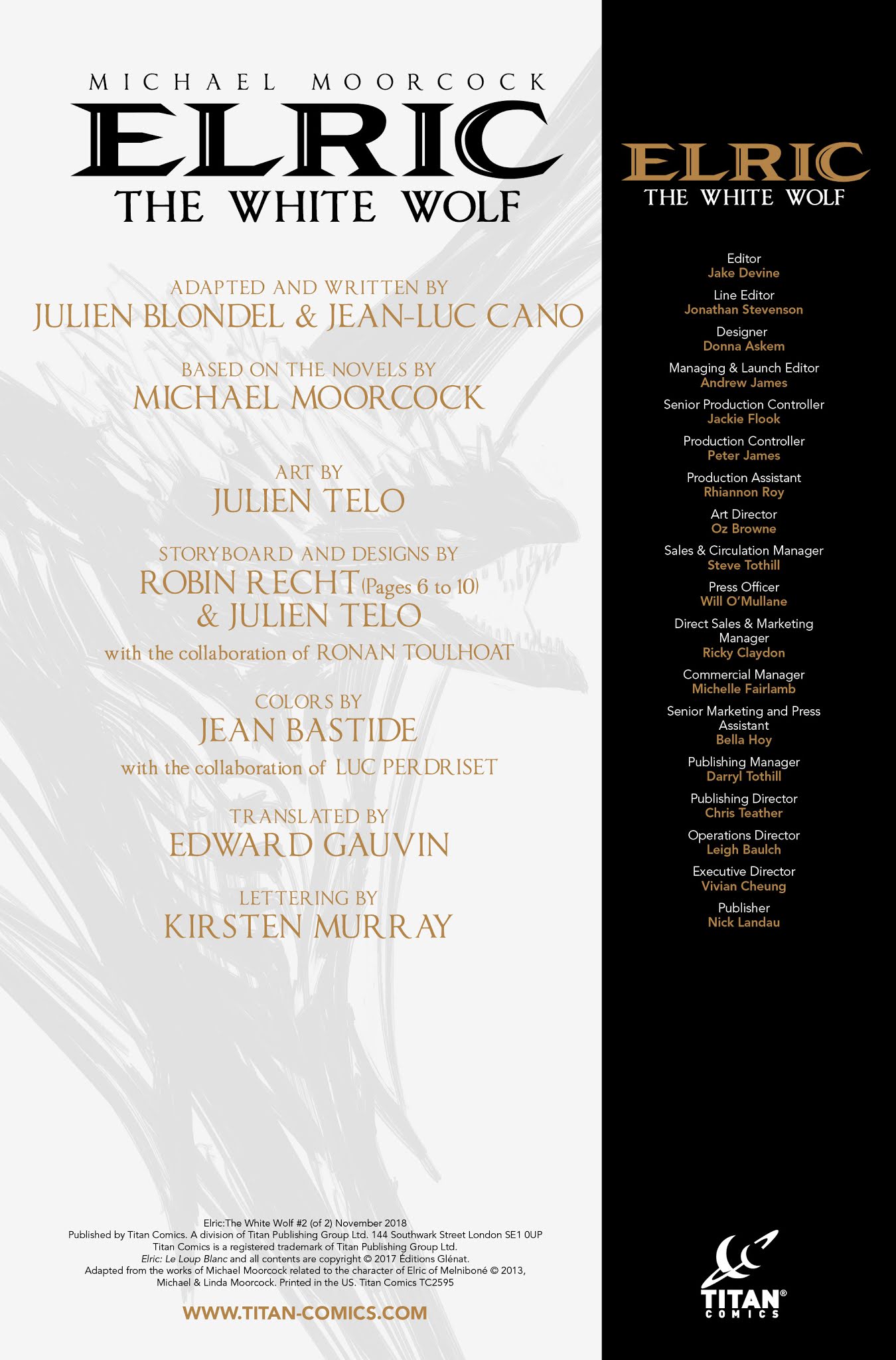 Read online Elric: The White Wolf comic -  Issue #2 - 3