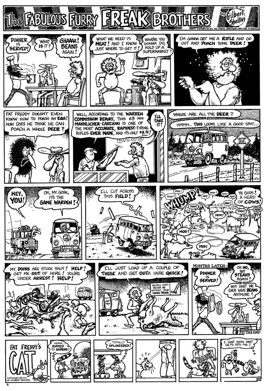 Read online The Fabulous Furry Freak Brothers comic -  Issue #3 - 8