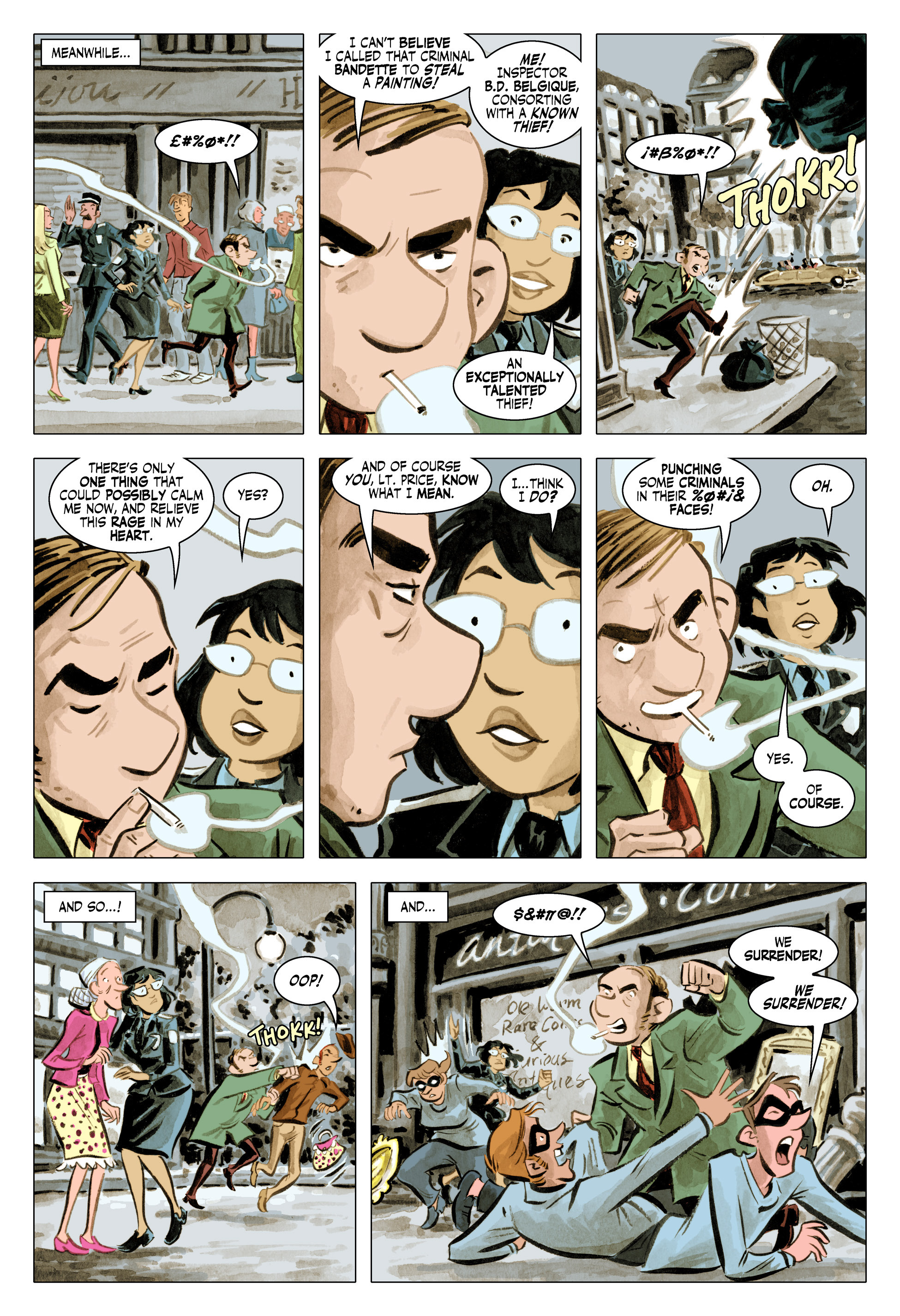 Read online Bandette (2012) comic -  Issue #15 - 10