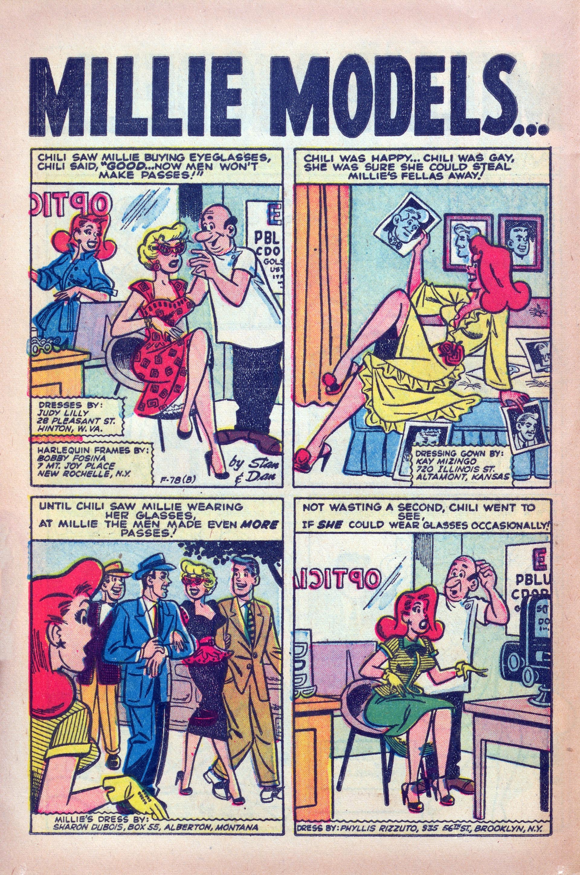 Read online Millie the Model comic -  Issue #57 - 12