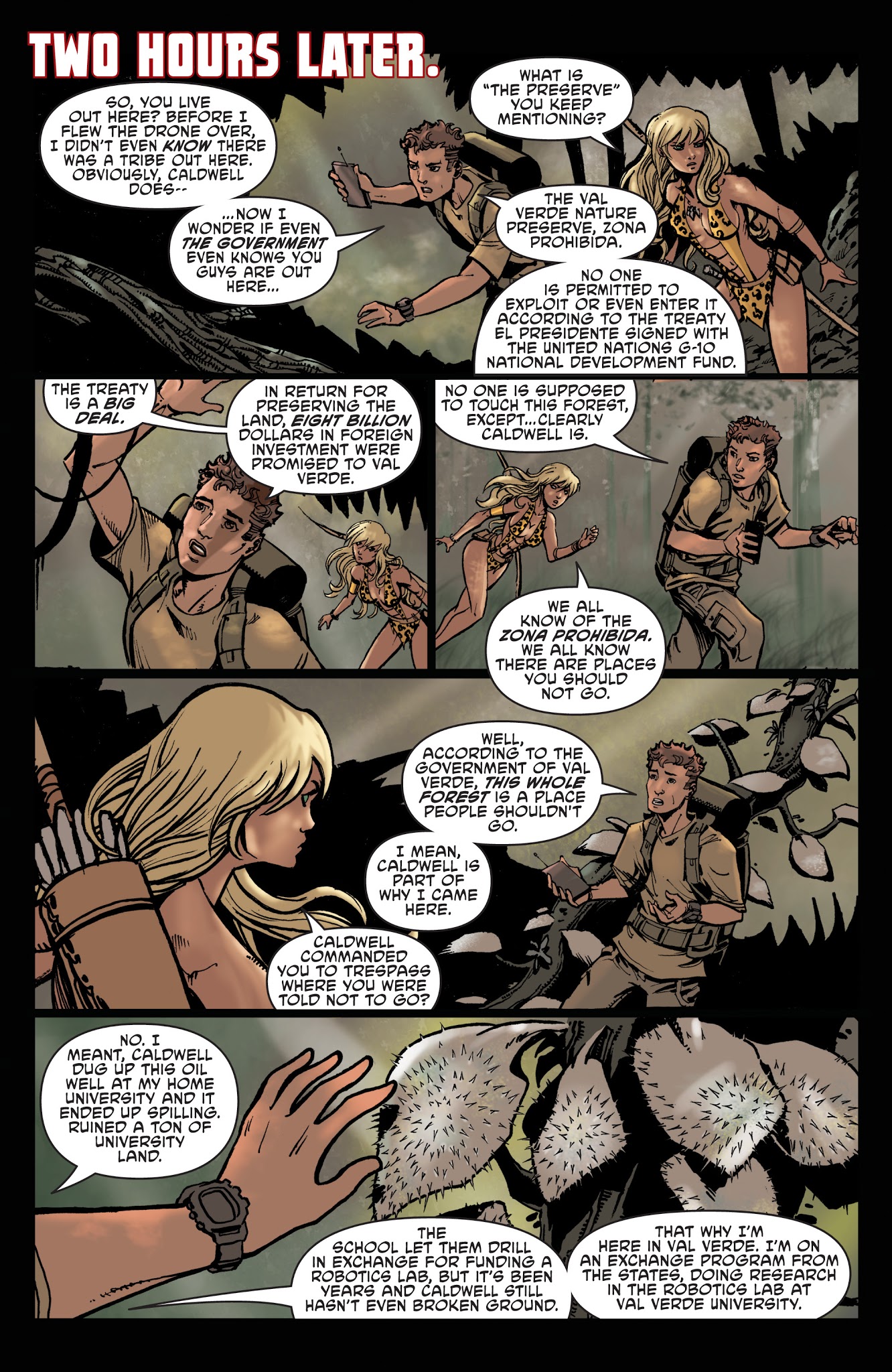 Read online Sheena: Queen Of The Jungle (2017) comic -  Issue # _TPB 1 - 51