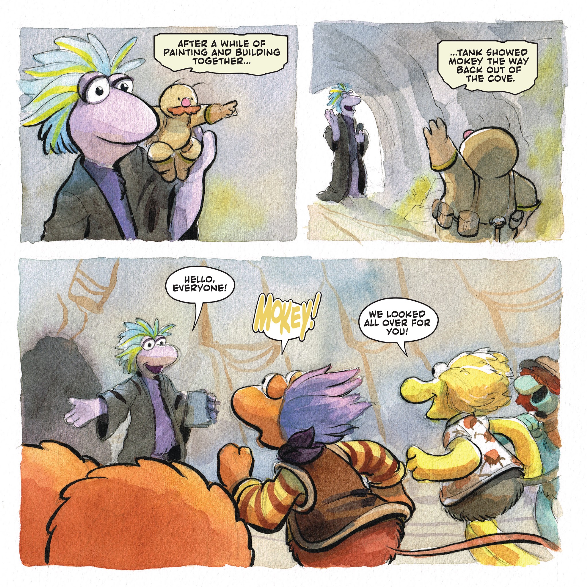 Read online Jim Henson's Fraggle Rock comic -  Issue #1 - 24