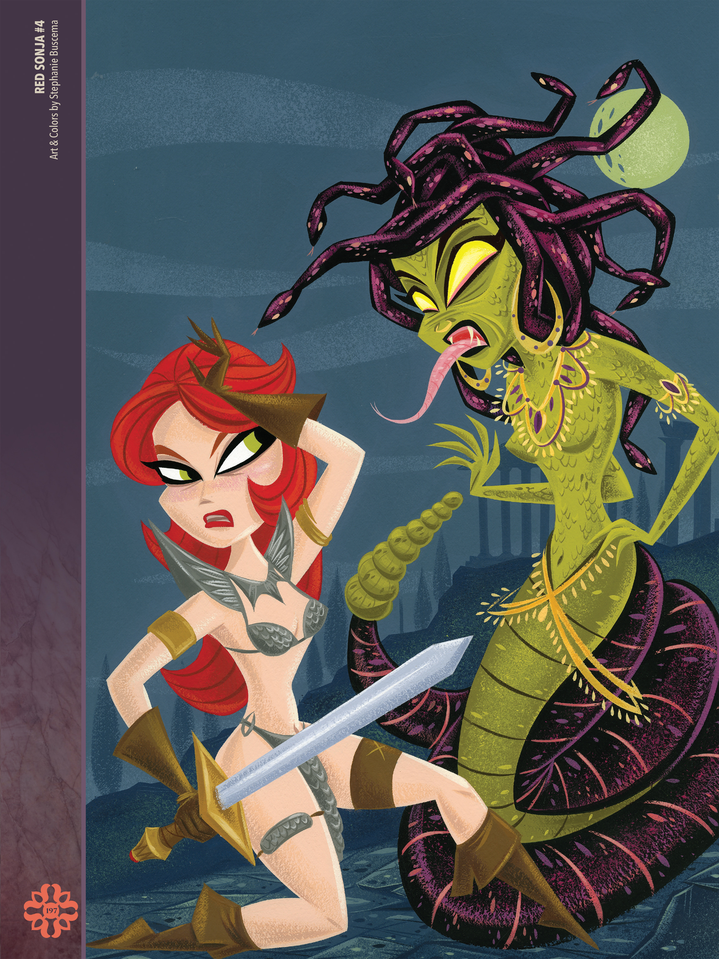 Read online The Art of Red Sonja comic -  Issue # TPB 2 (Part 2) - 98