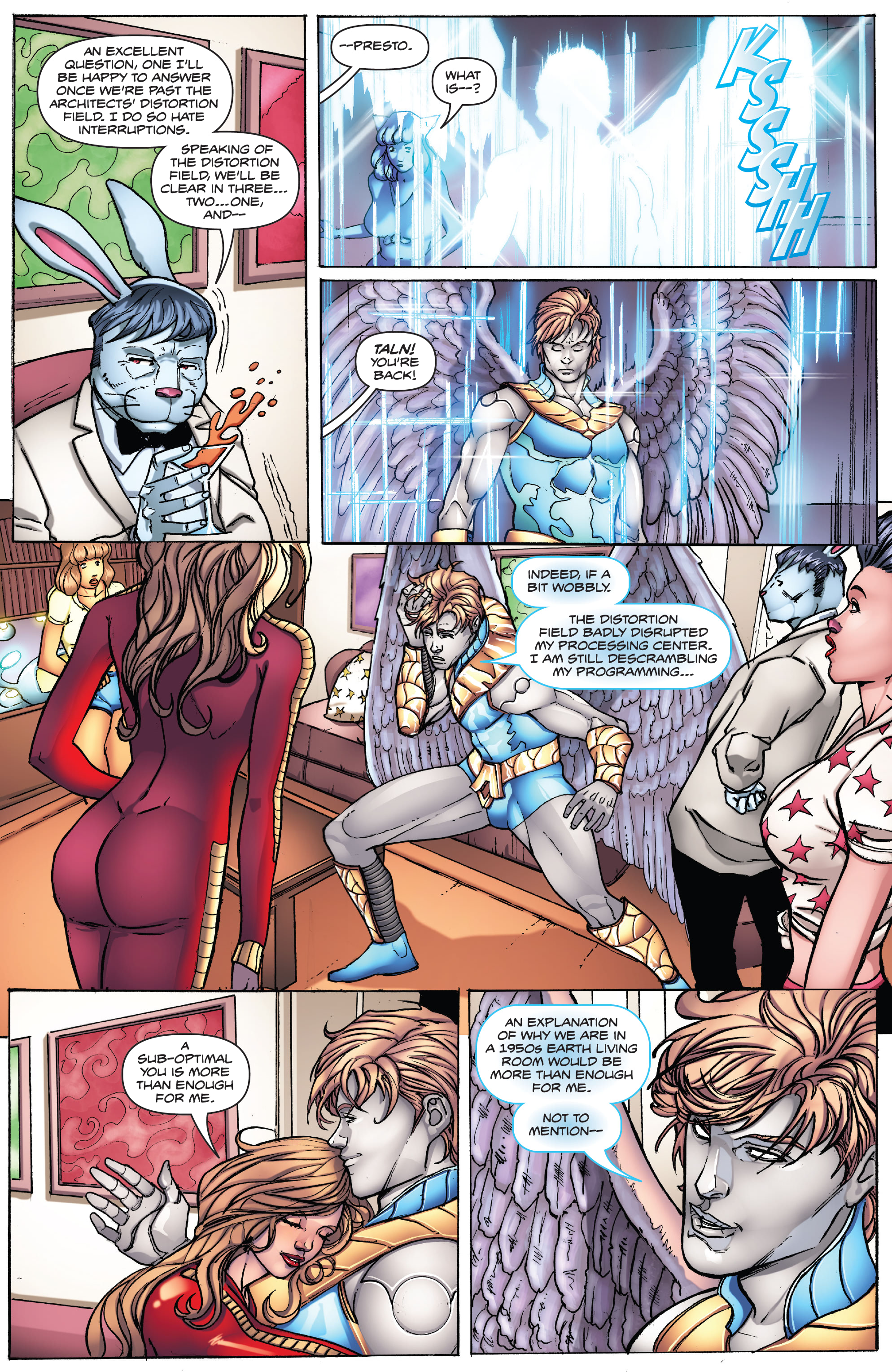 Read online Barbarella: The Center Cannot Hold comic -  Issue #1 - 23