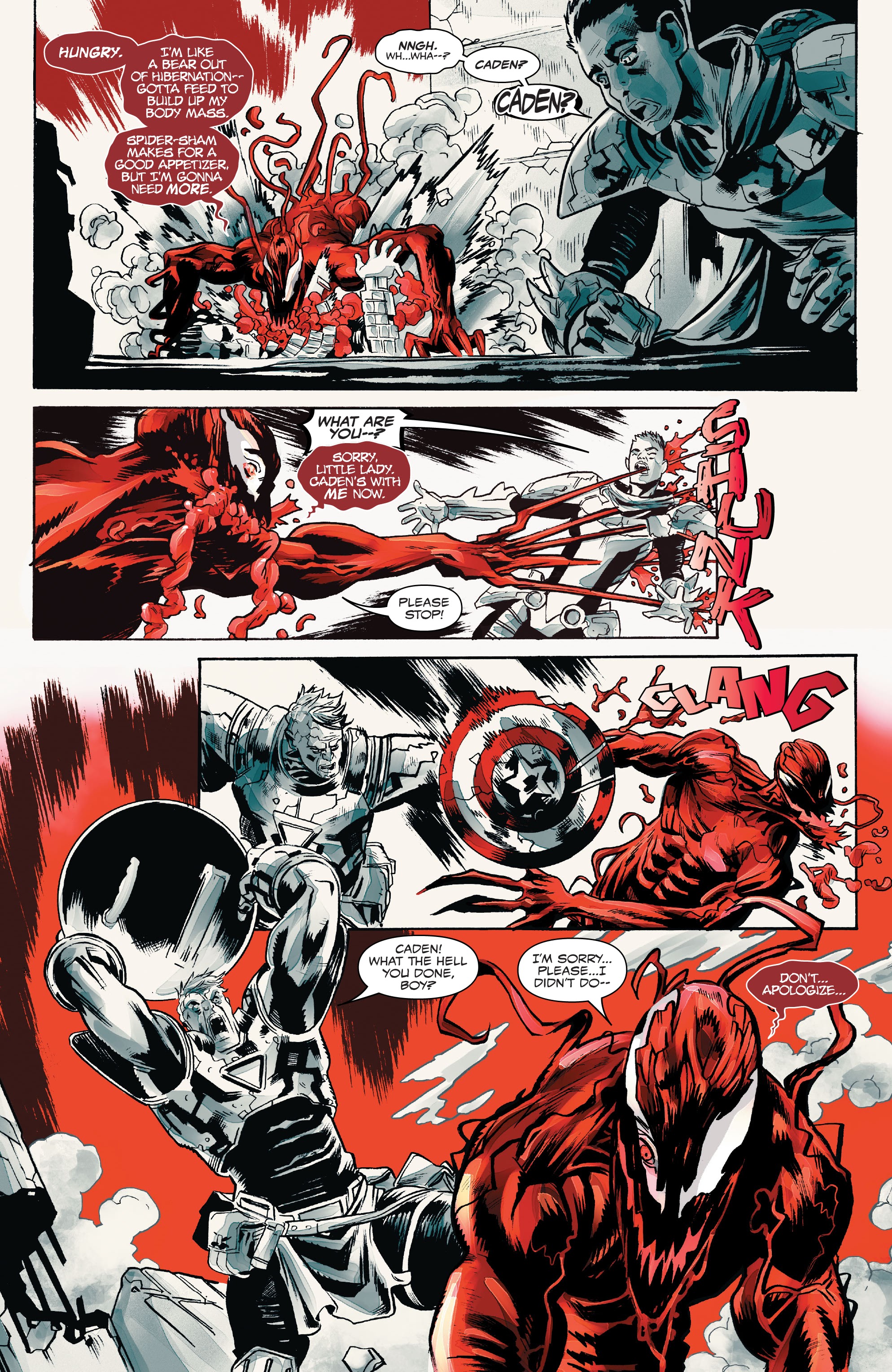 Read online Carnage: Black, White & Blood comic -  Issue #4 - 27
