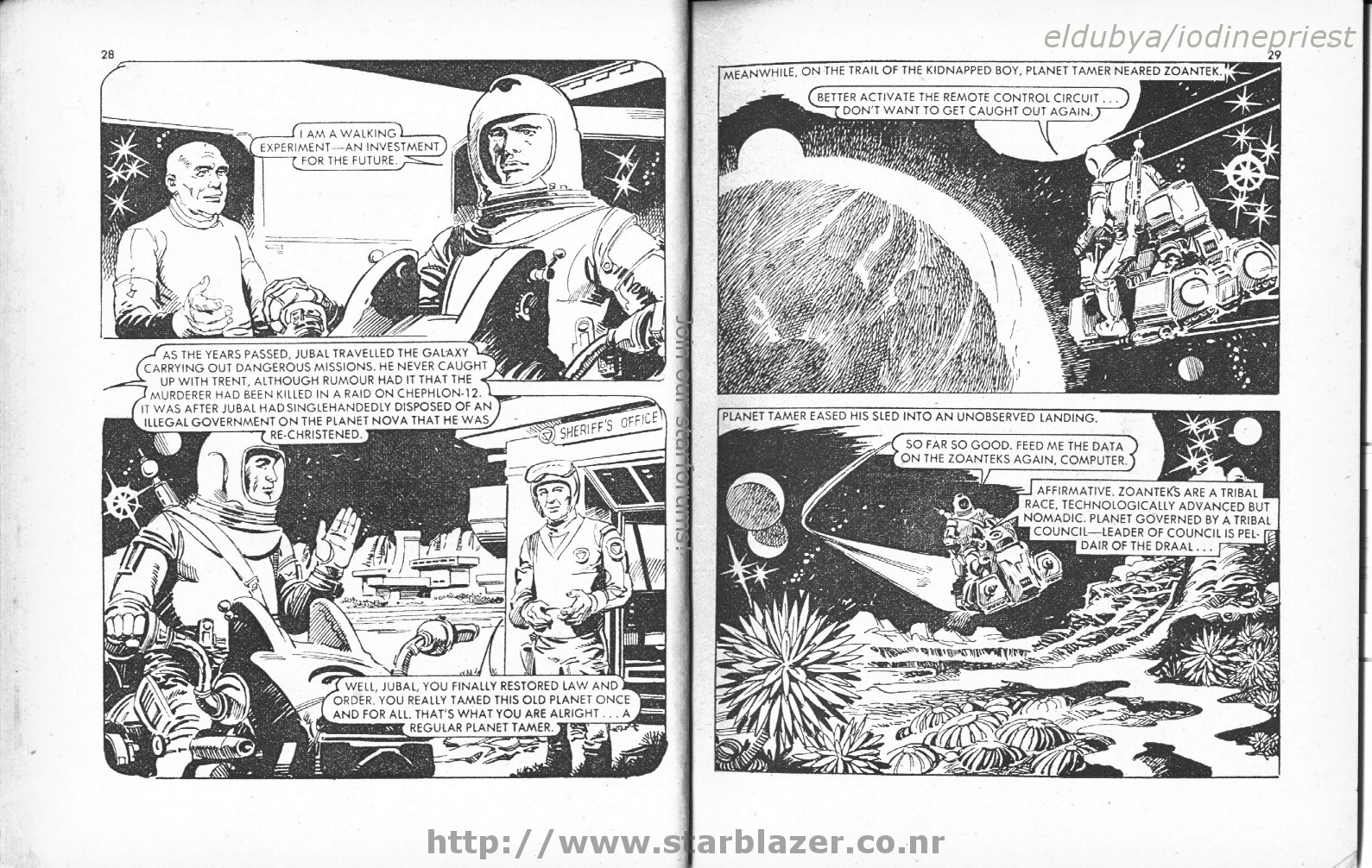 Read online Starblazer comic -  Issue #40 - 16