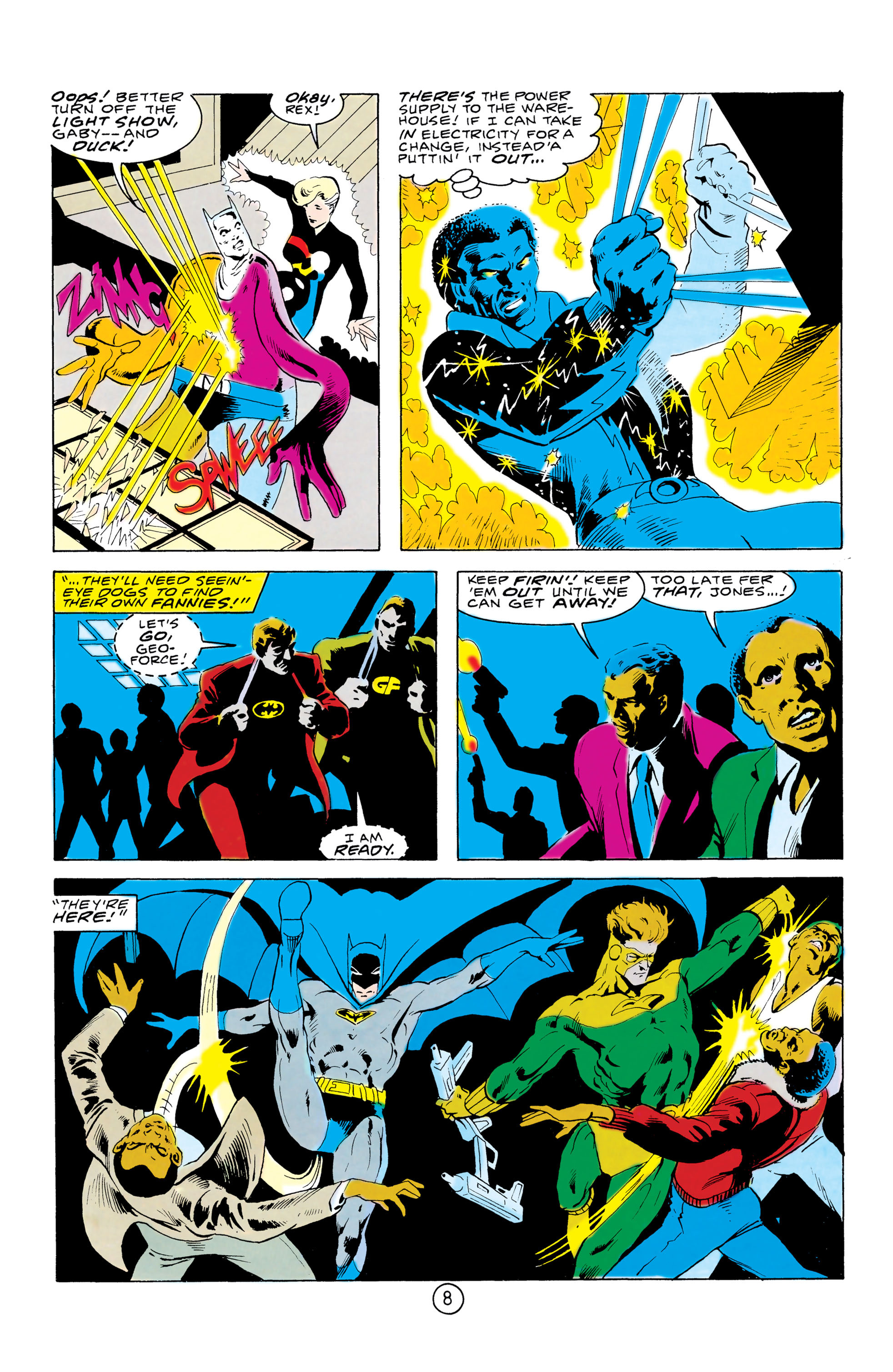 Read online Batman and the Outsiders (1983) comic -  Issue #32 - 9