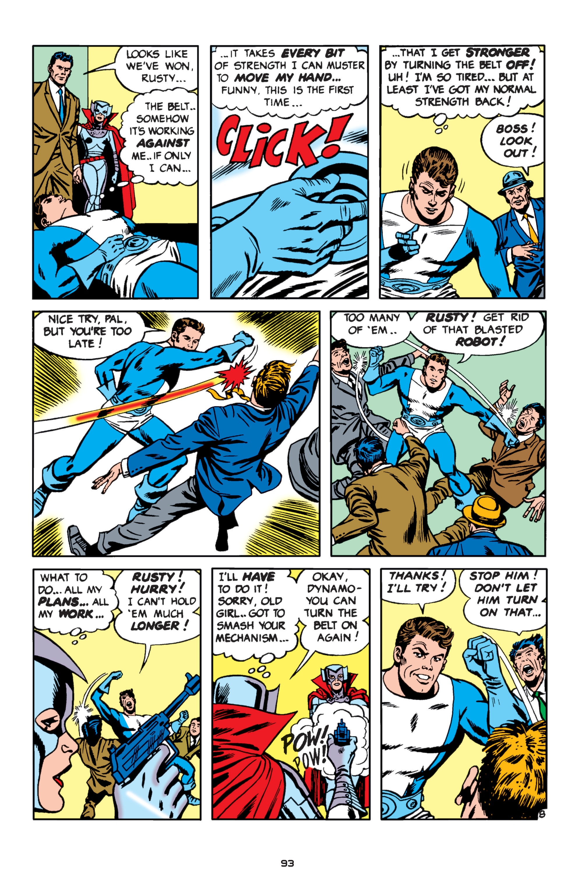 Read online T.H.U.N.D.E.R. Agents Classics comic -  Issue # TPB 5 (Part 1) - 94