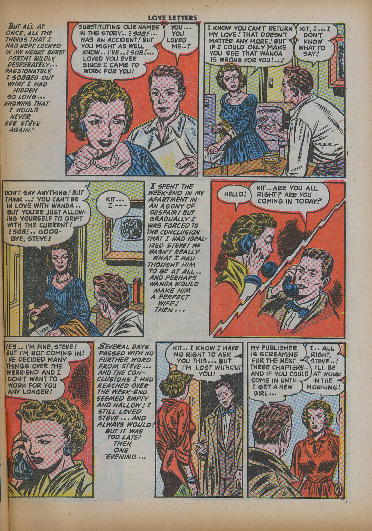 Read online Love Letters comic -  Issue #27 - 31