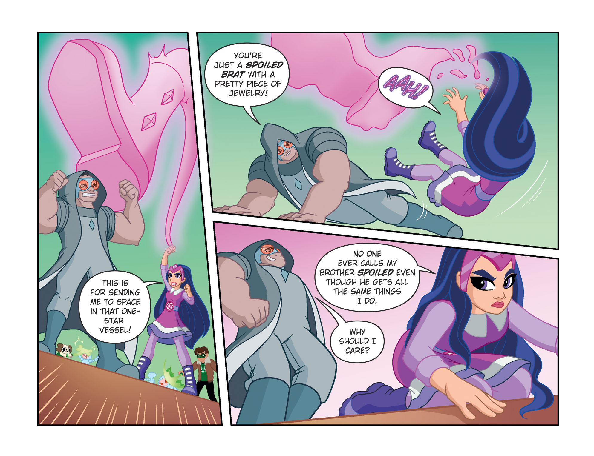 Read online DC Super Hero Girls: Spaced Out comic -  Issue #11 - 16