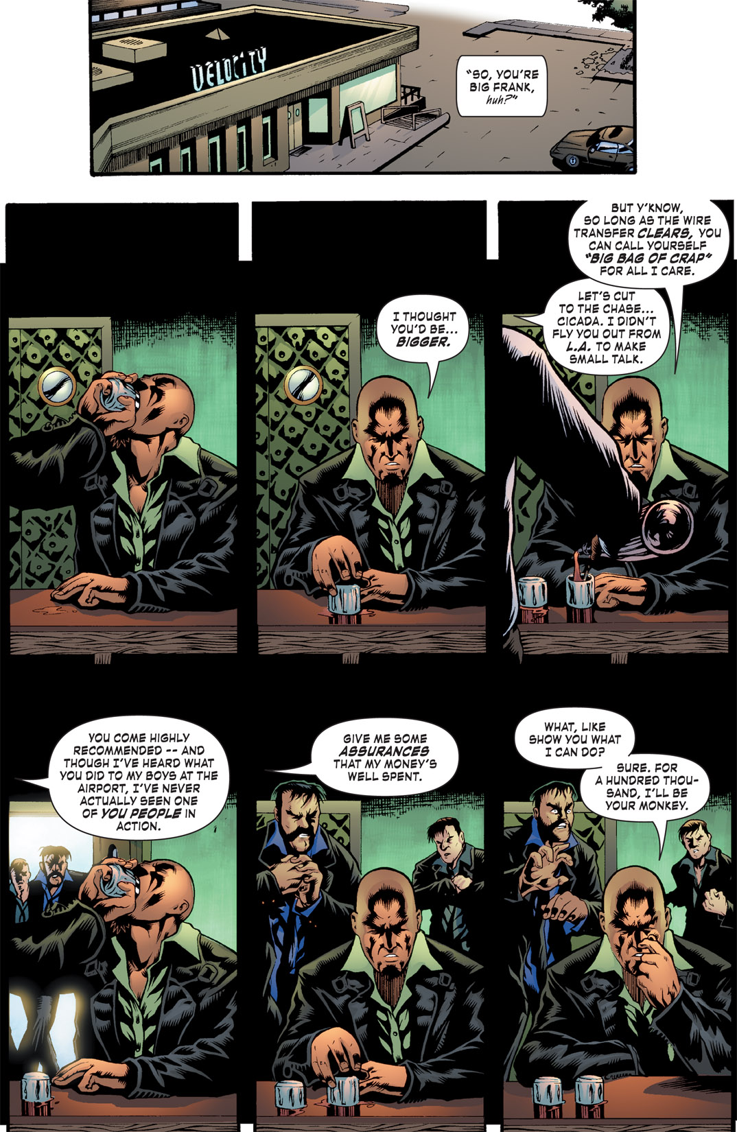 Read online Blacklight comic -  Issue #1 - 19