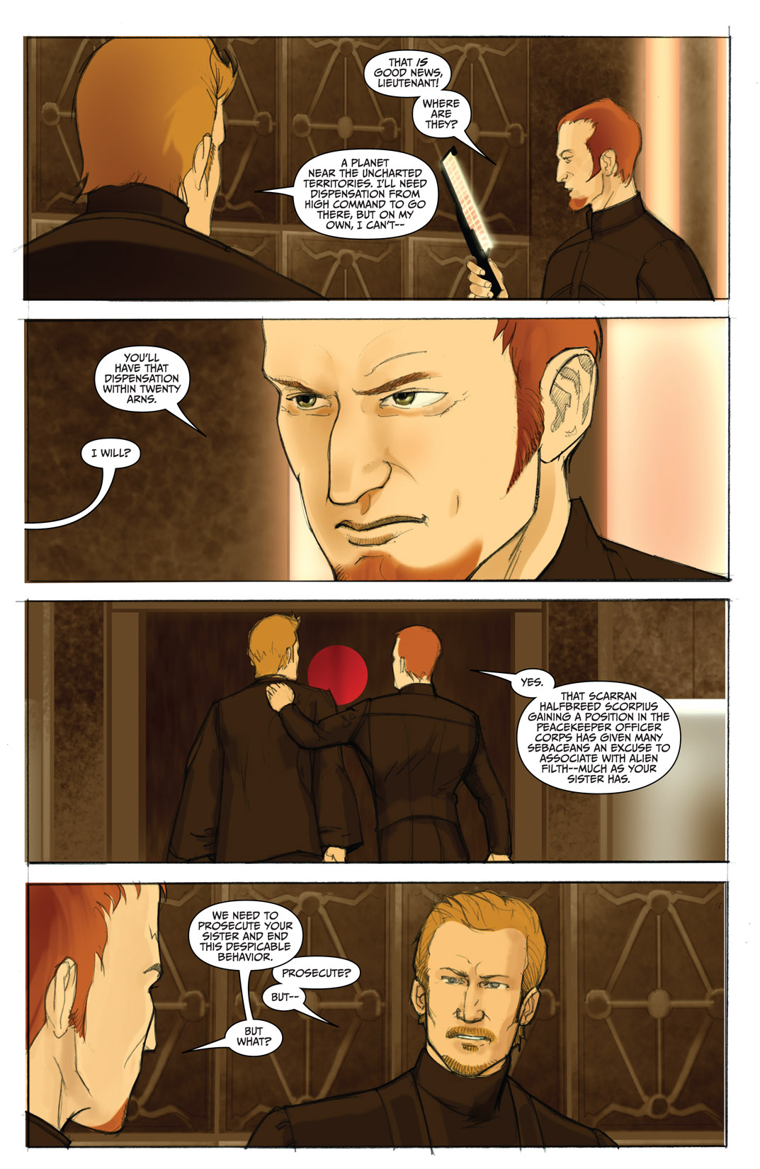 Read online Farscape: D'Argo's Trial comic -  Issue #3 - 12