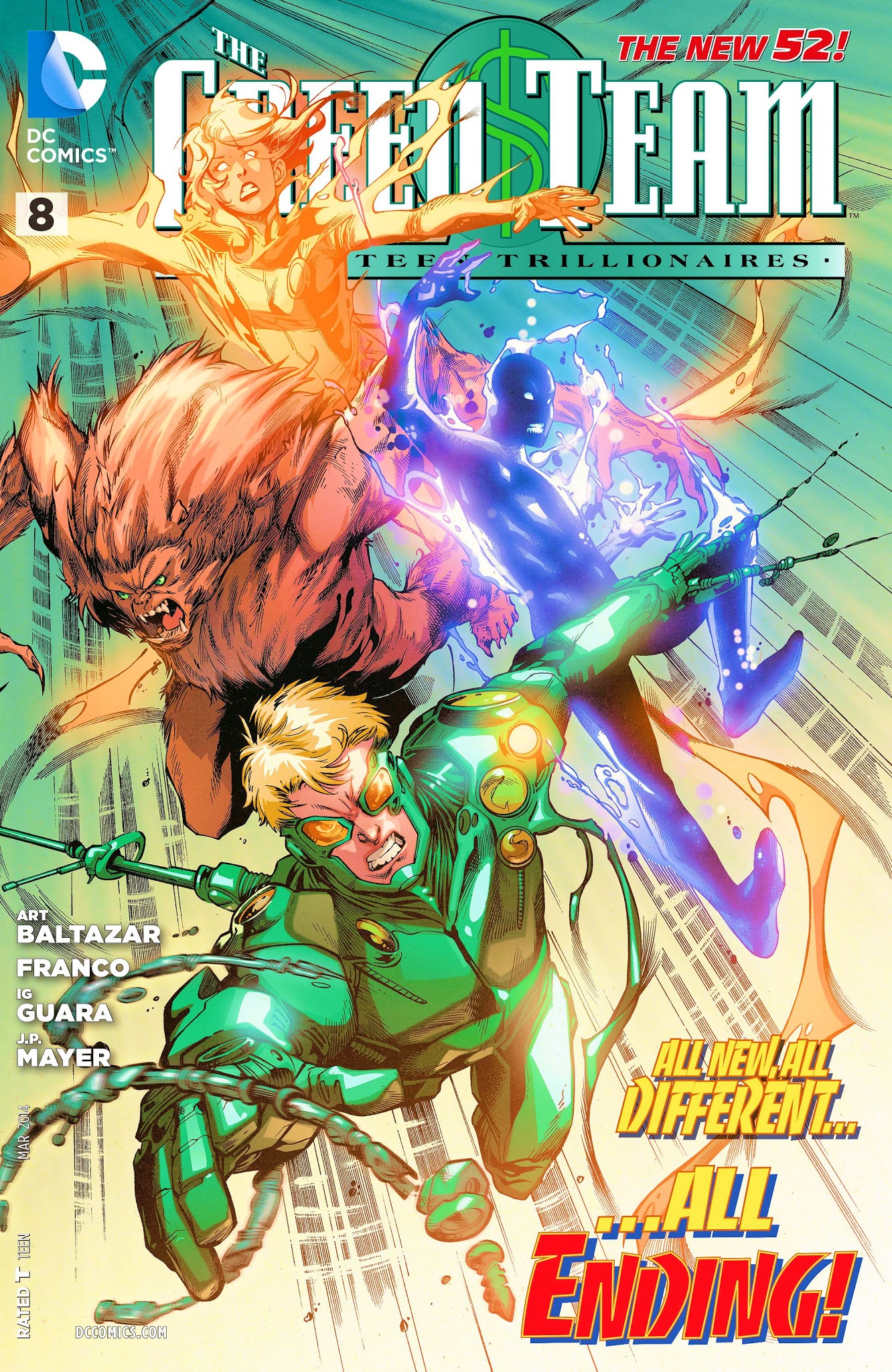 Read online The Green Team: Teen Trillionaires comic -  Issue #8 - 1