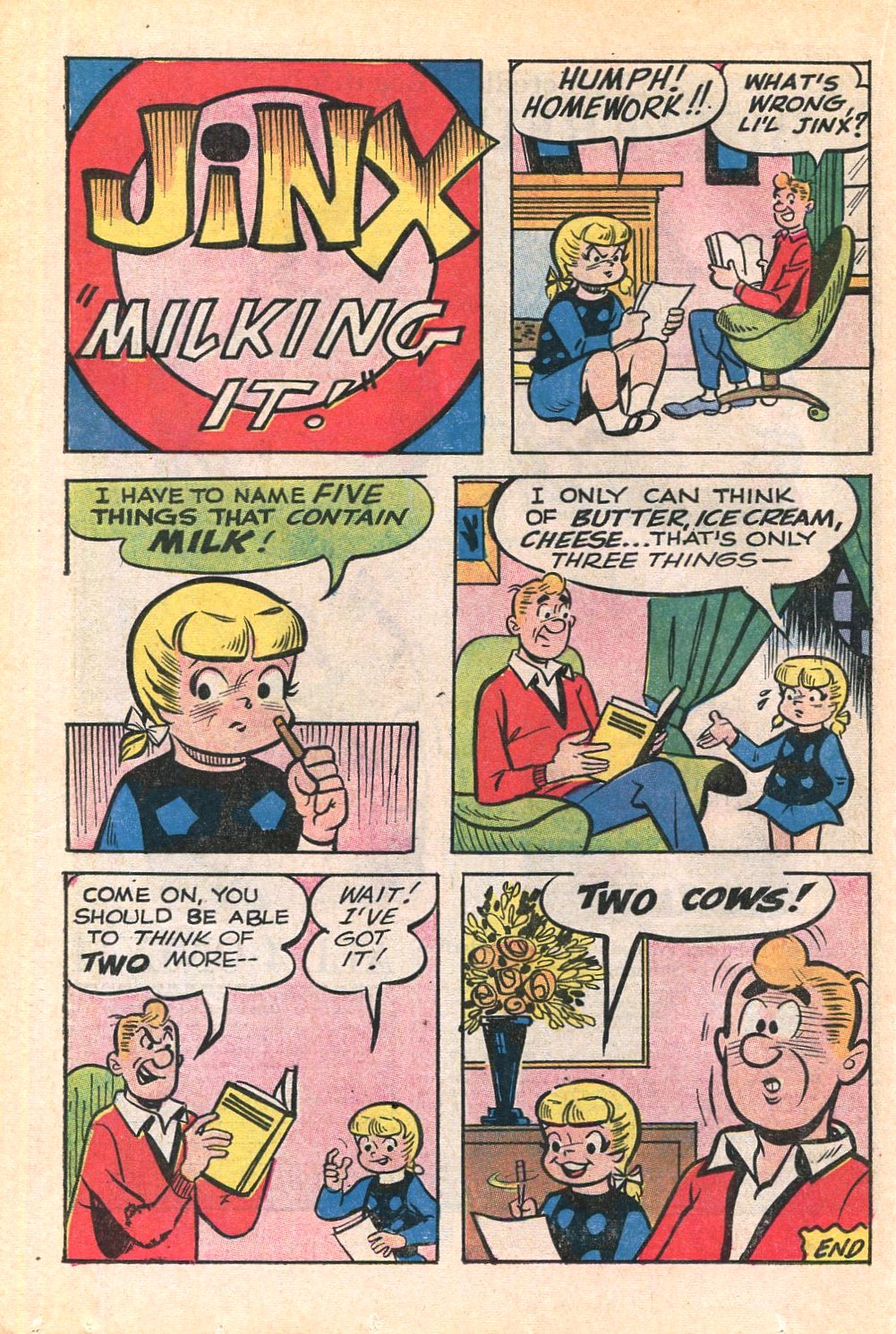 Read online Archie's TV Laugh-Out comic -  Issue #11 - 38
