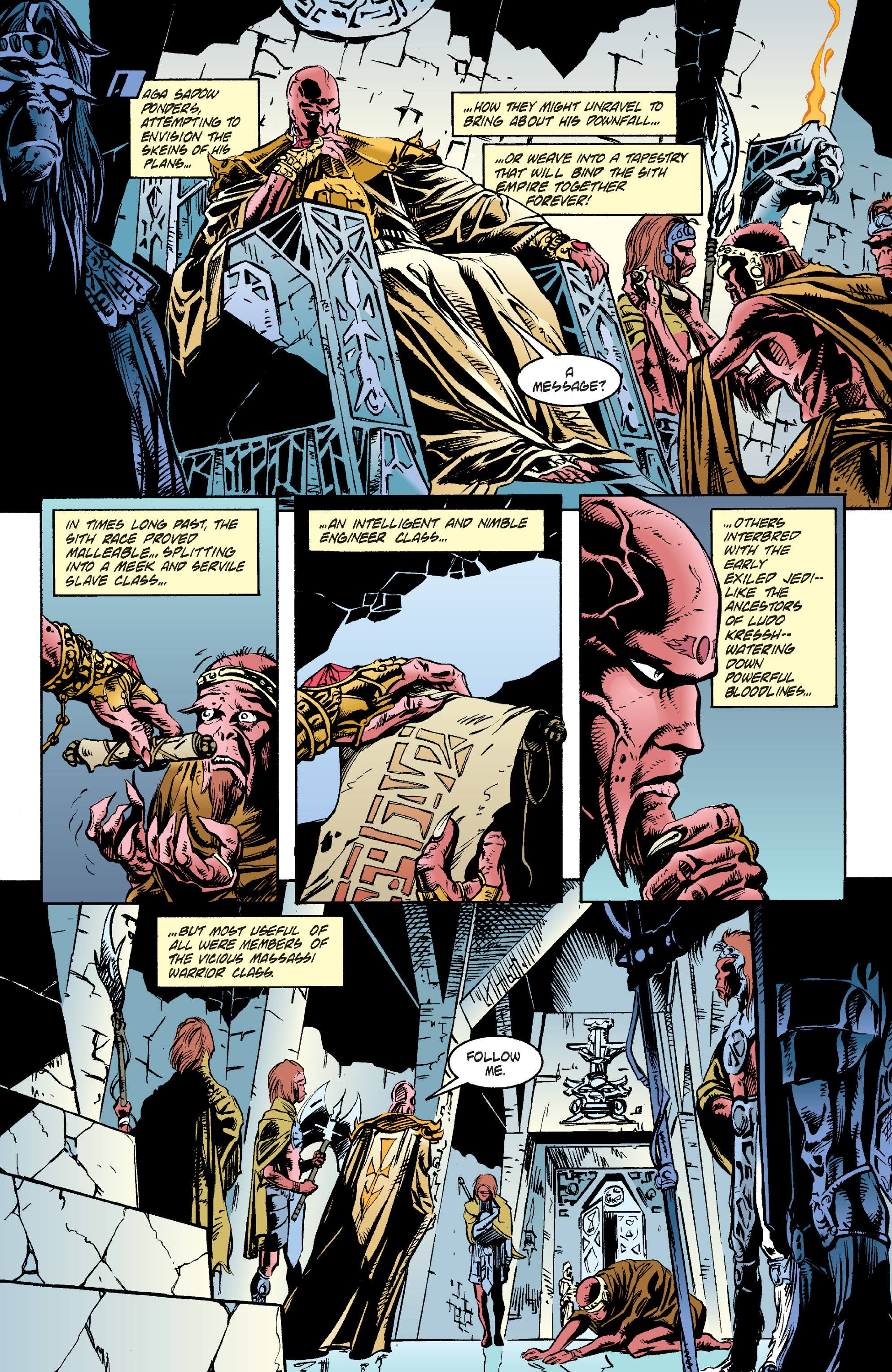 Read online Star Wars: Tales of the Jedi - The Golden Age of the Sith comic -  Issue #4 - 12