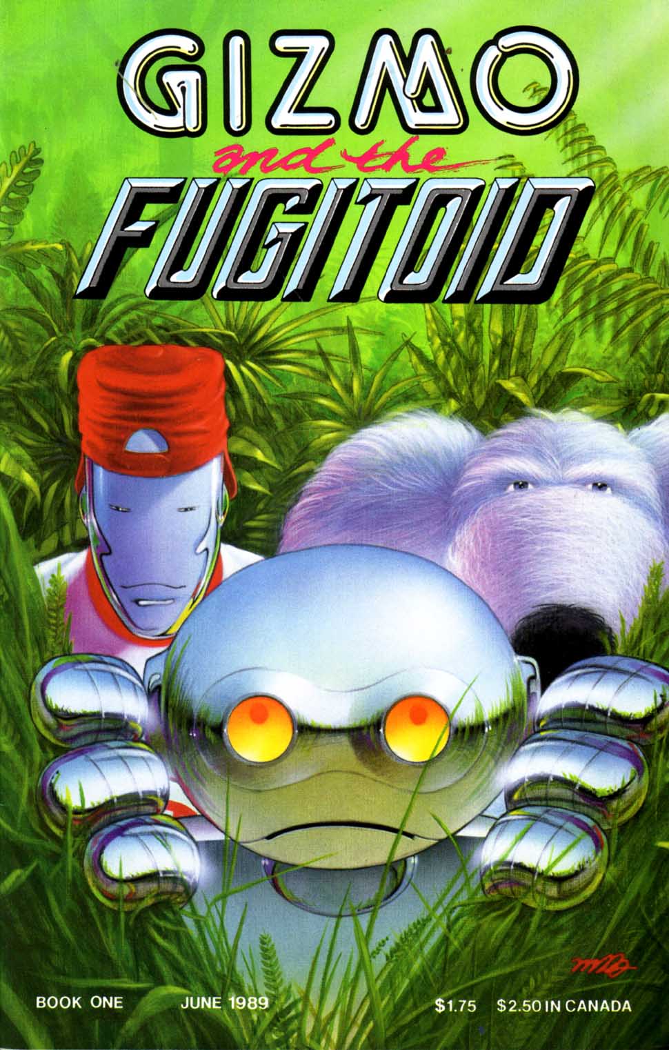Read online Gizmo and the Fugitoid comic -  Issue #1 - 1