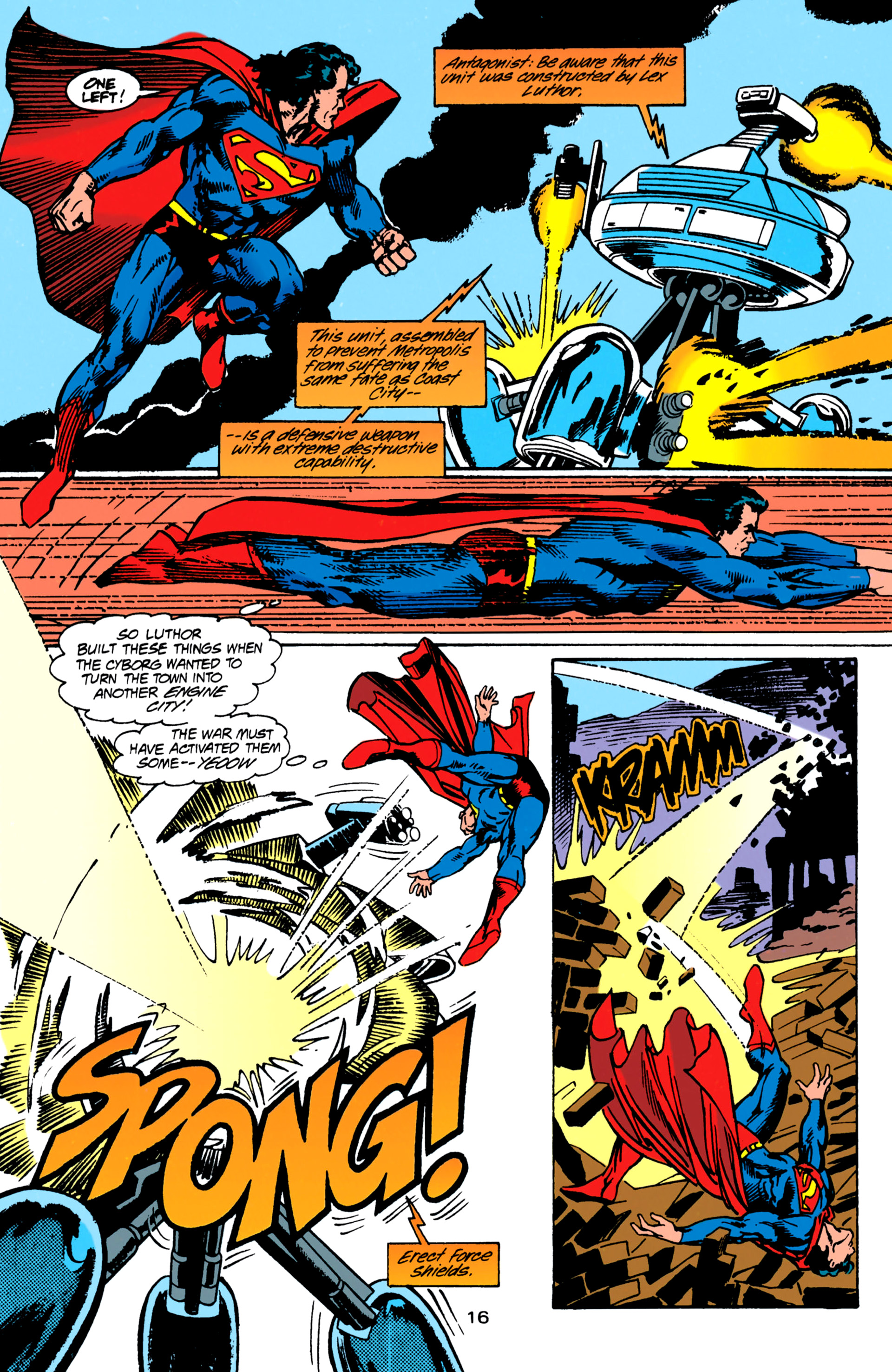 Read online Superman (1987) comic -  Issue #91 - 17