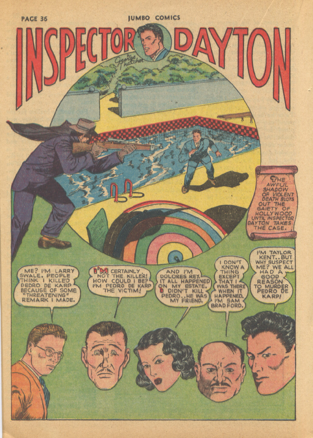 Read online Jumbo Comics comic -  Issue #33 - 38