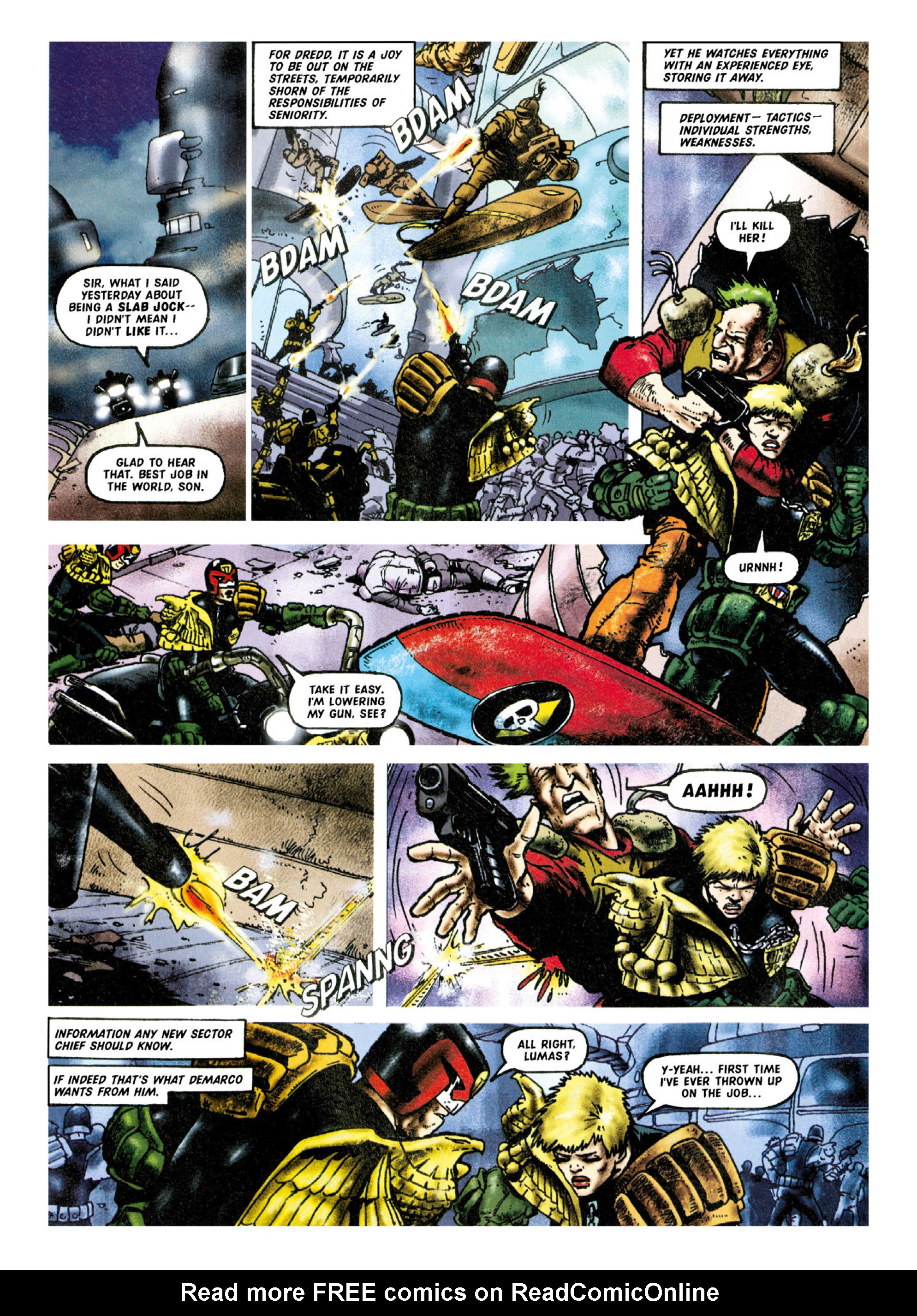 Read online Judge Dredd: The Complete Case Files comic -  Issue # TPB 28 - 117