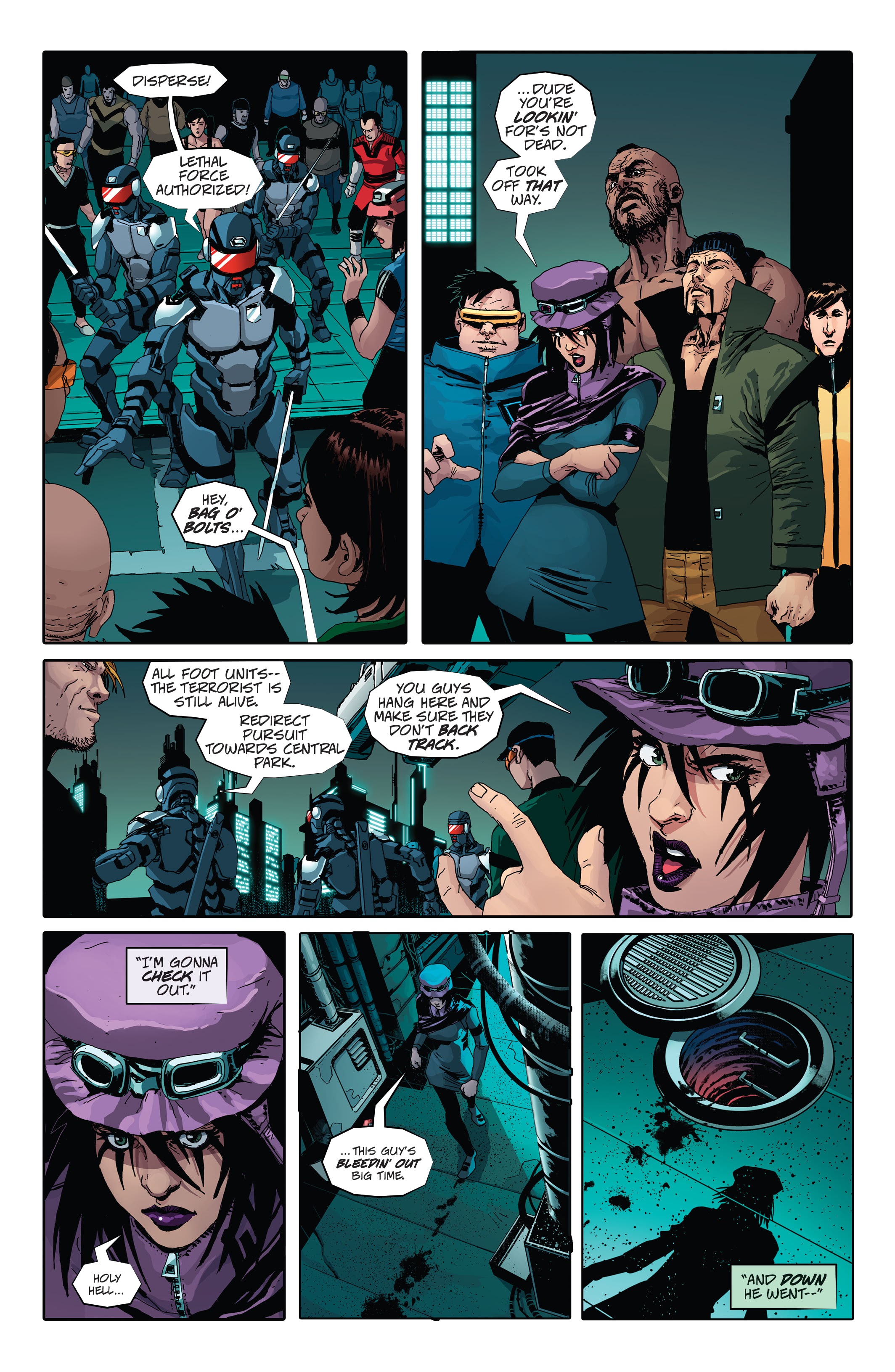 Read online Teenage Mutant Ninja Turtles: The Last Ronin comic -  Issue # _Director's Cut - 33
