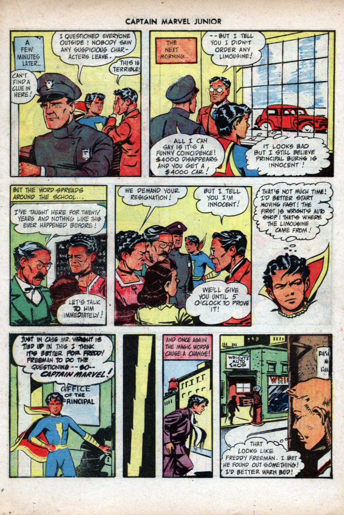 Read online Captain Marvel, Jr. comic -  Issue #40 - 19