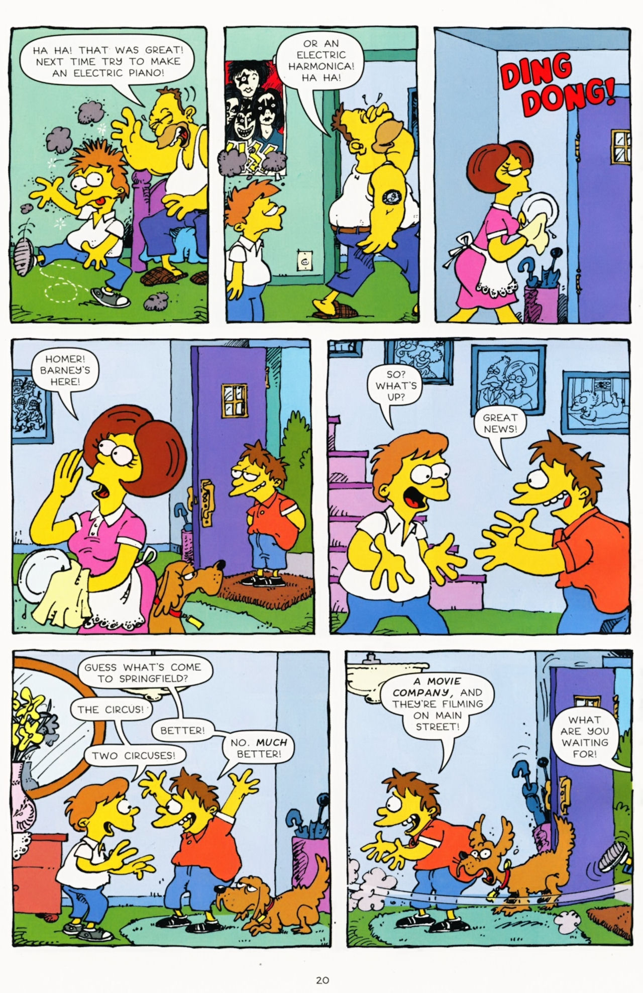 Read online Simpsons Comics Presents Bart Simpson comic -  Issue #60 - 20