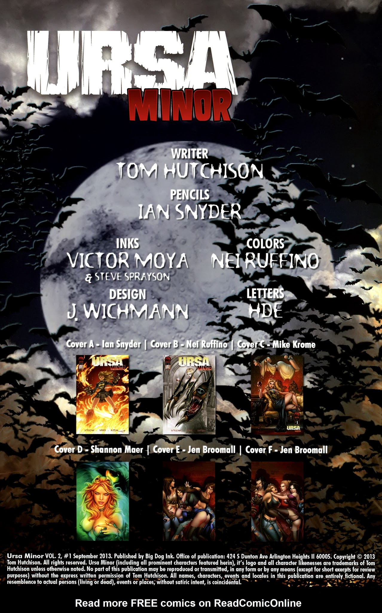 Read online Ursa Minor vol. 2 comic -  Issue #1 - 2