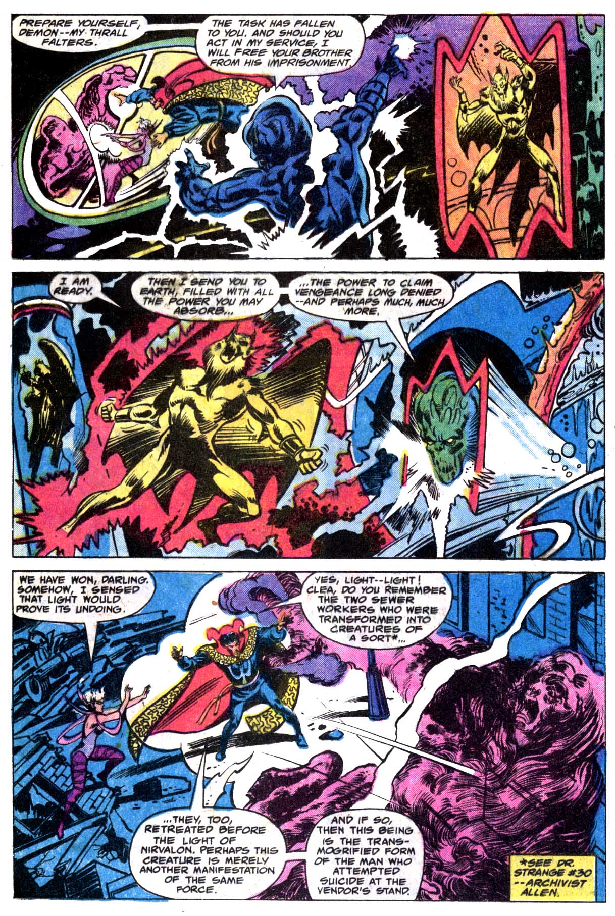 Read online Doctor Strange (1974) comic -  Issue #35 - 14