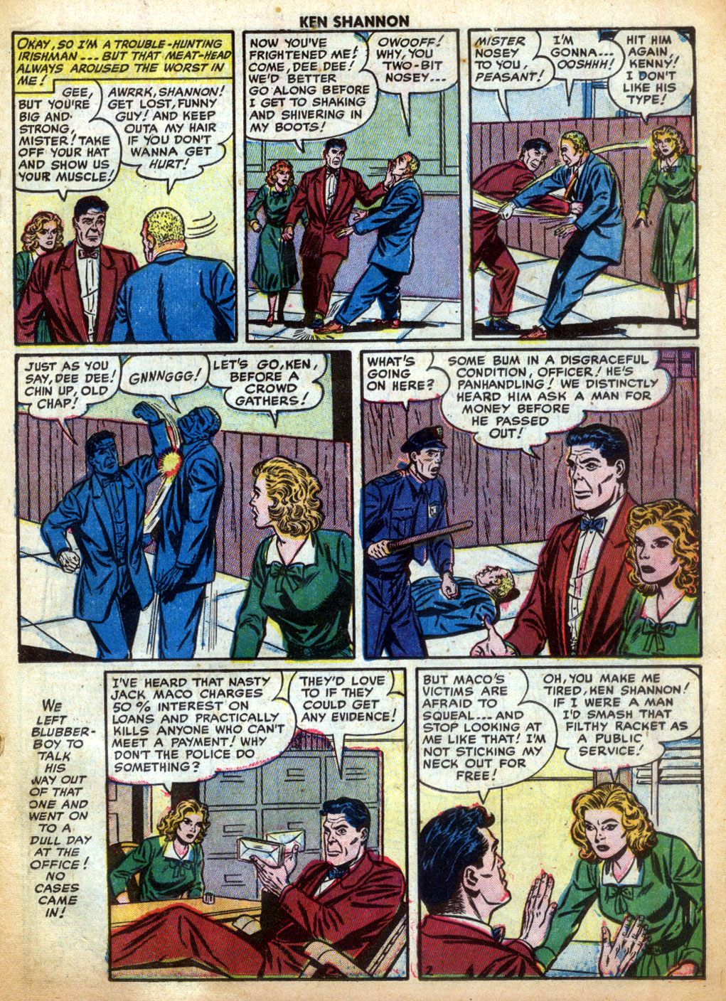 Read online Ken Shannon comic -  Issue #10 - 19