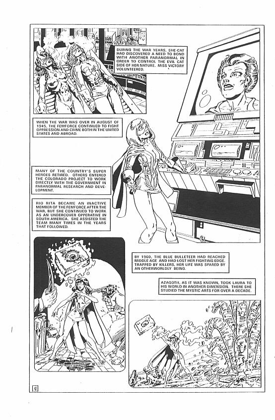 Read online Femforce: Timelines comic -  Issue #0 - 6