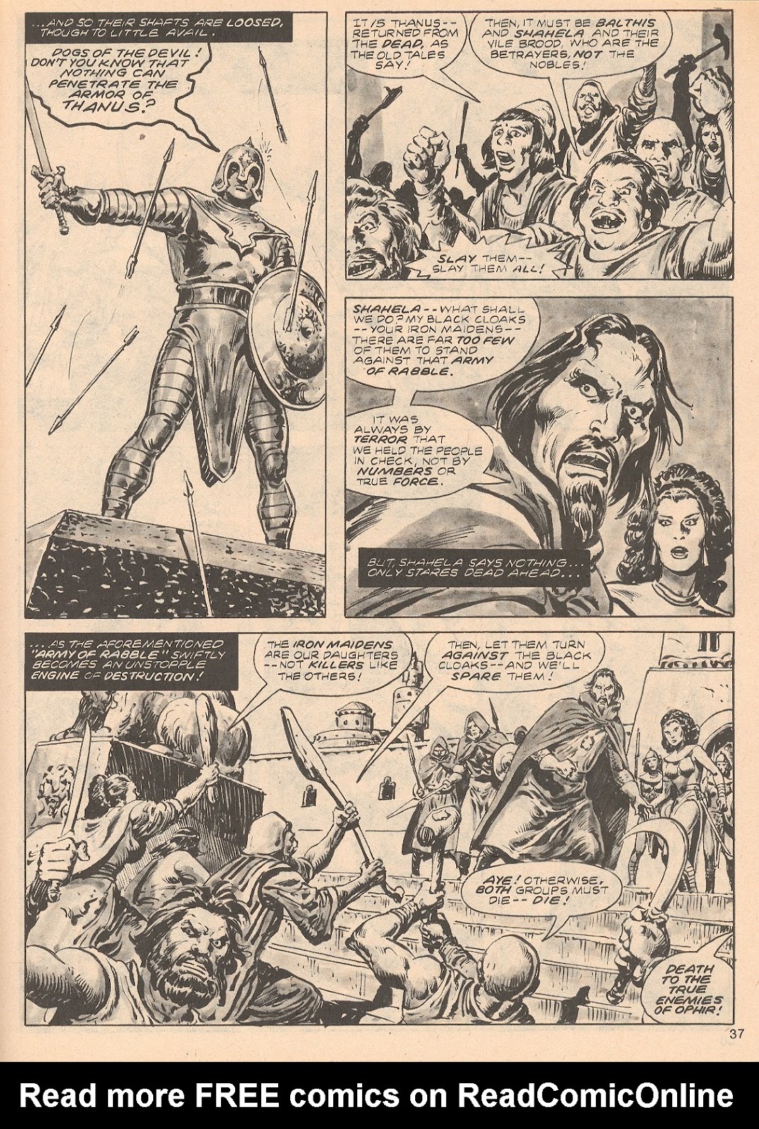 The Savage Sword Of Conan issue 68 - Page 37