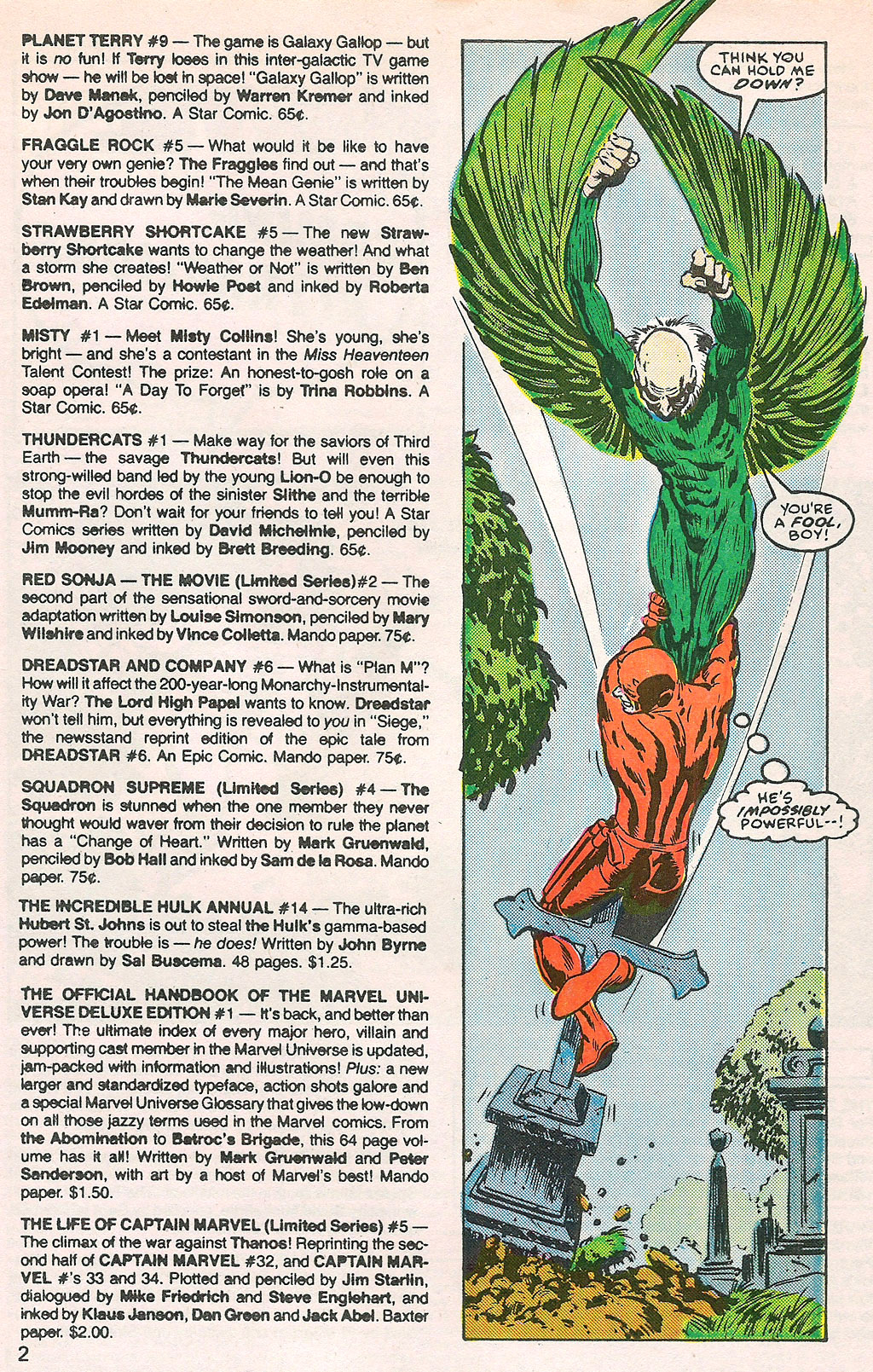 Read online Marvel Age comic -  Issue #32 - 4