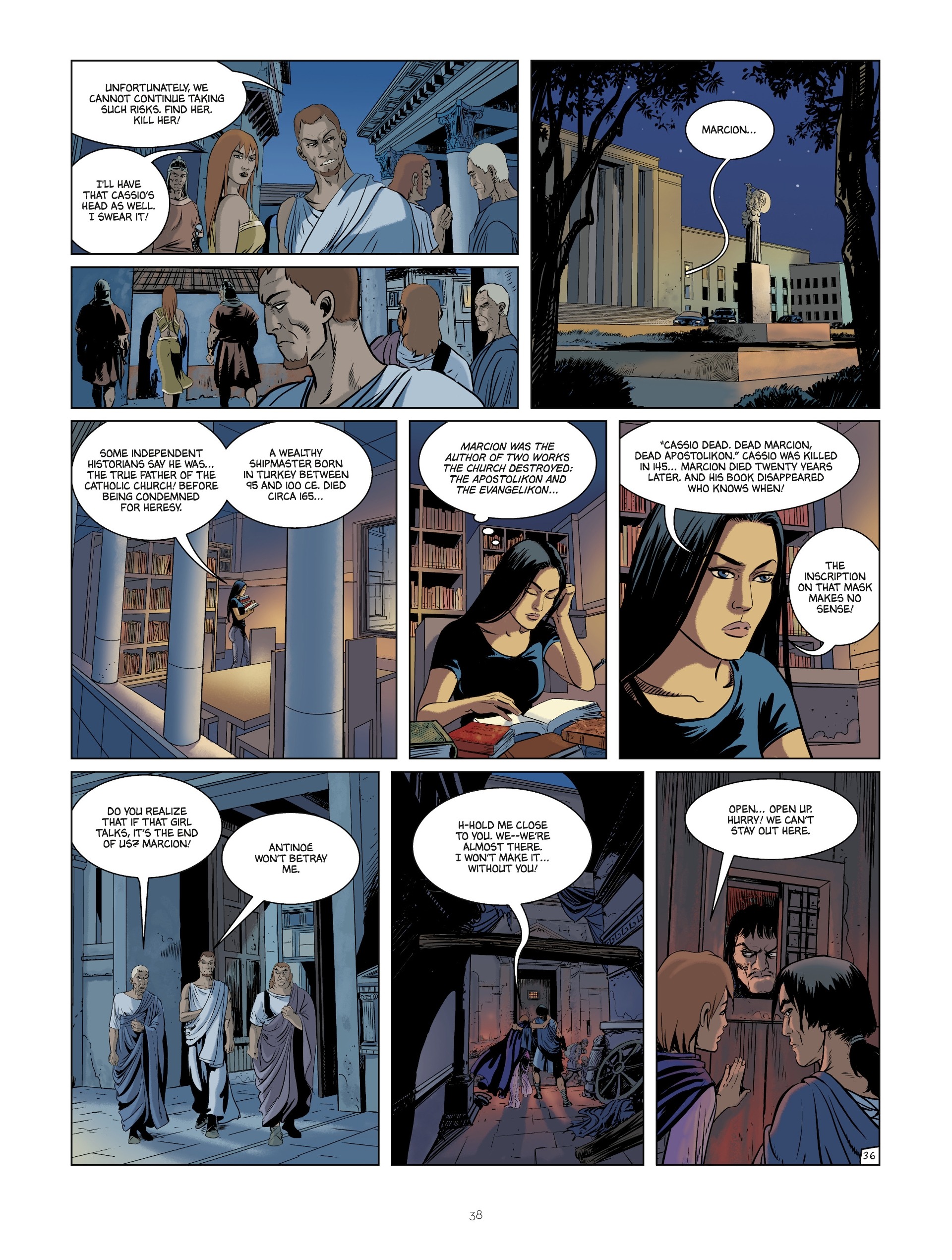Read online Cassio comic -  Issue #3 - 38